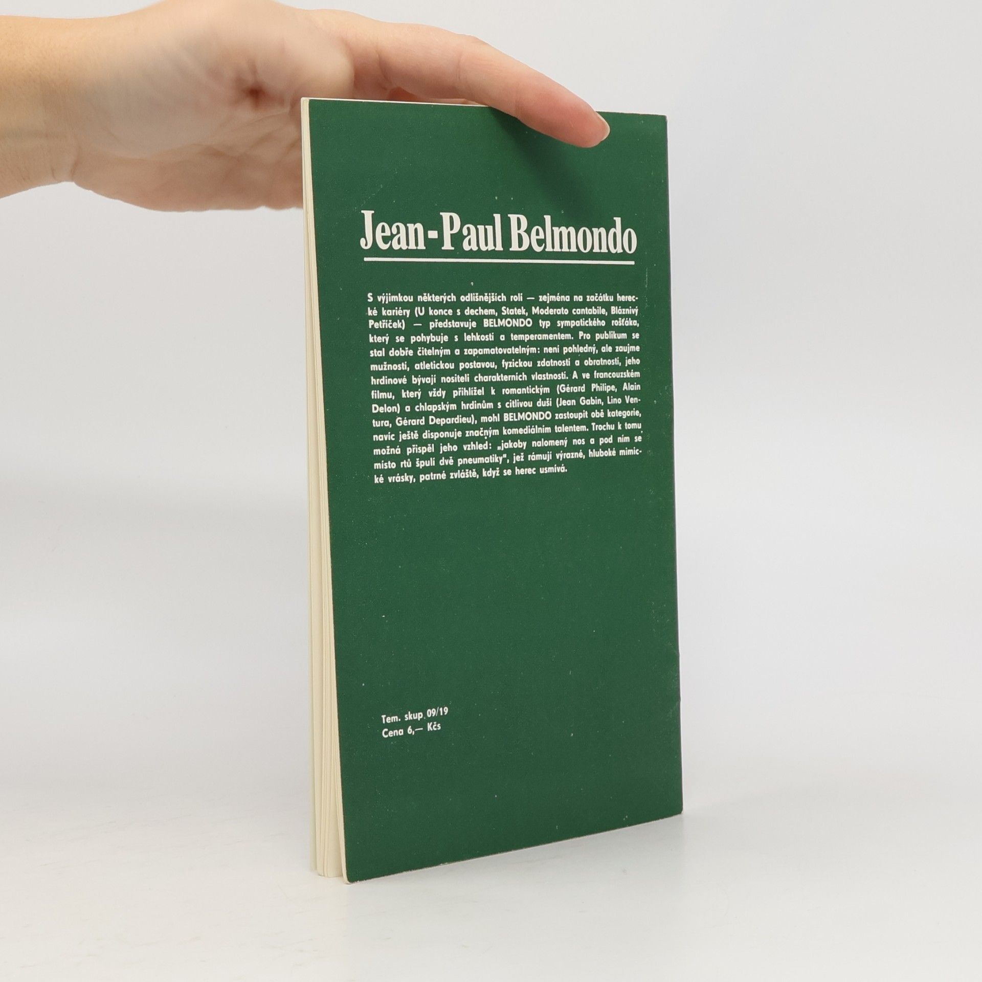 Miloslav Šmídmajer Jean-Paul Belmondo