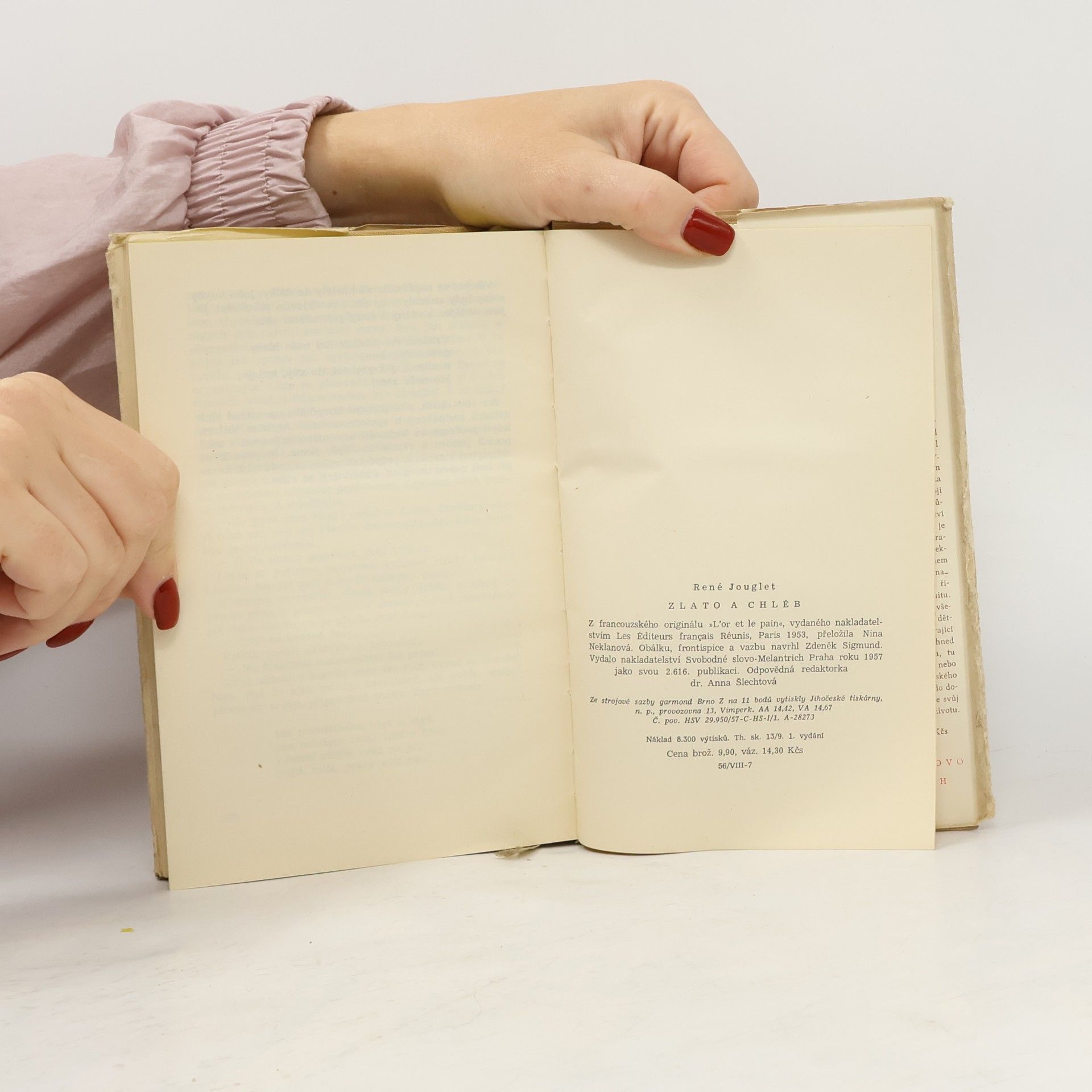 René Jouglet Zlato a chléb