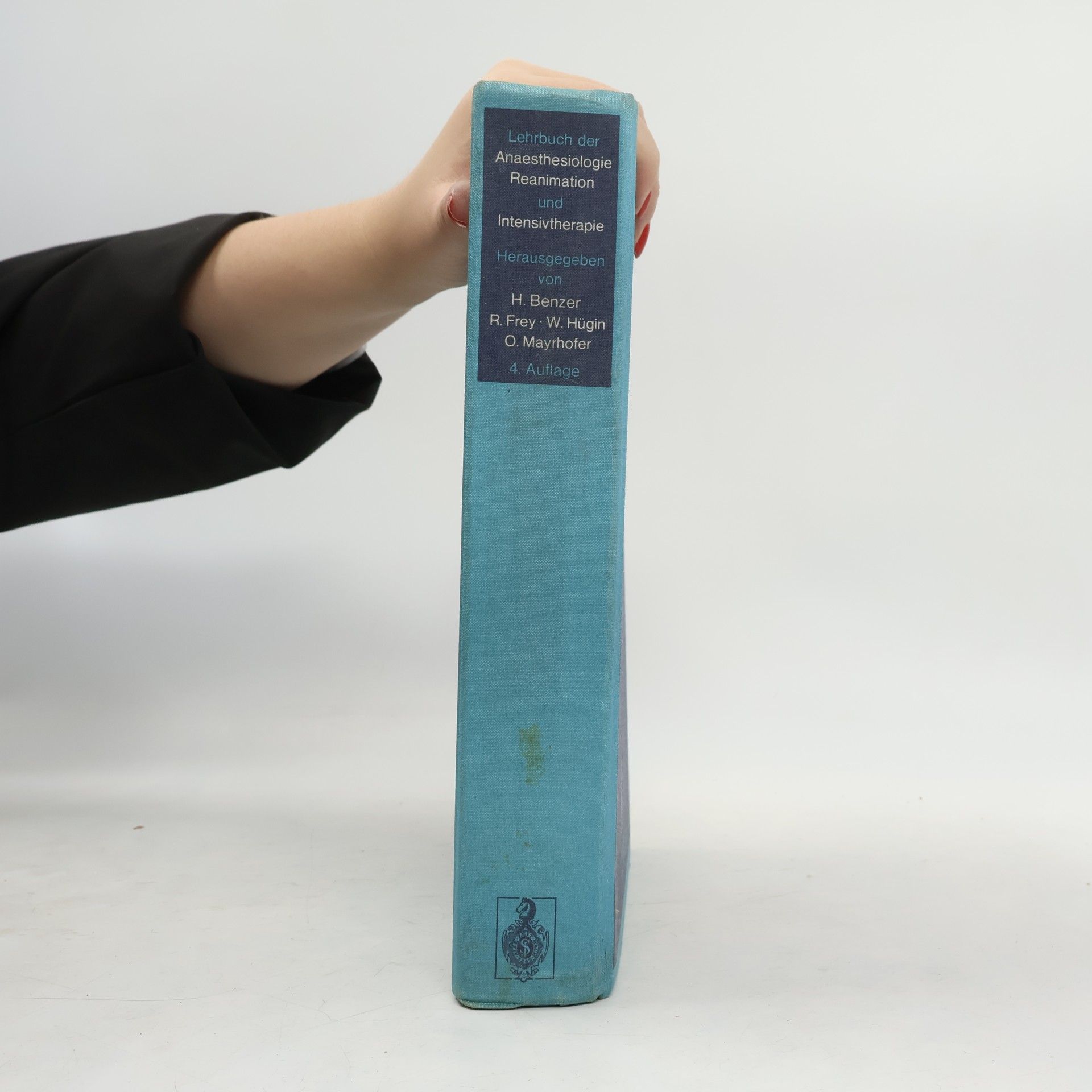 Herbert Benzer Lehrbuch der Anaesthesiologie, Reanimation und Intensivtherapie