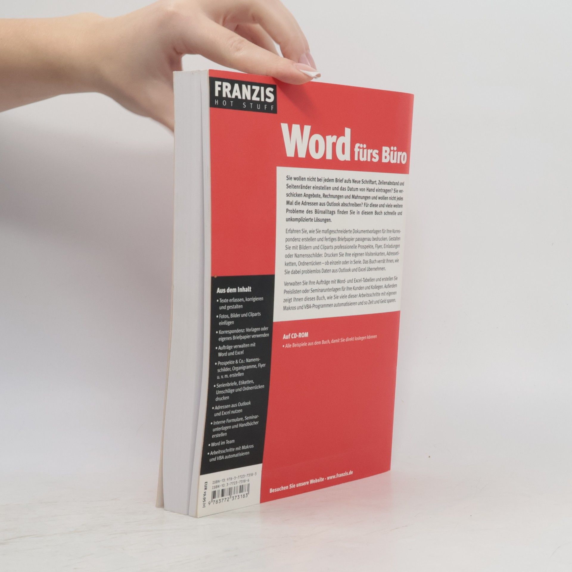 Saskia Gießen FRANZIS HOT STUFF: Word fürs Büro