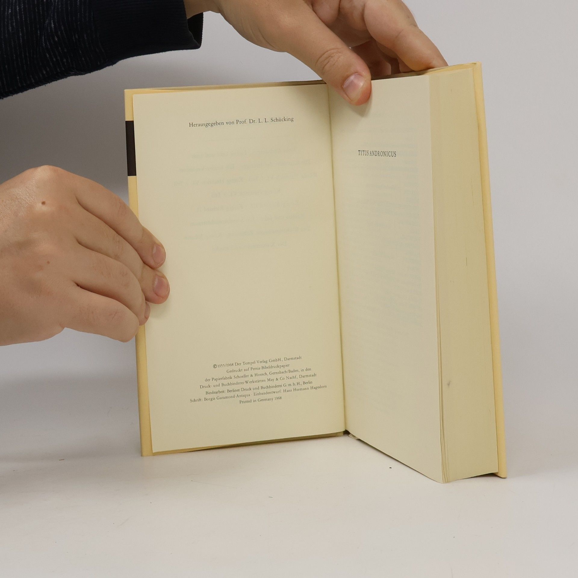 Shakespeare Werke in drei Bänden