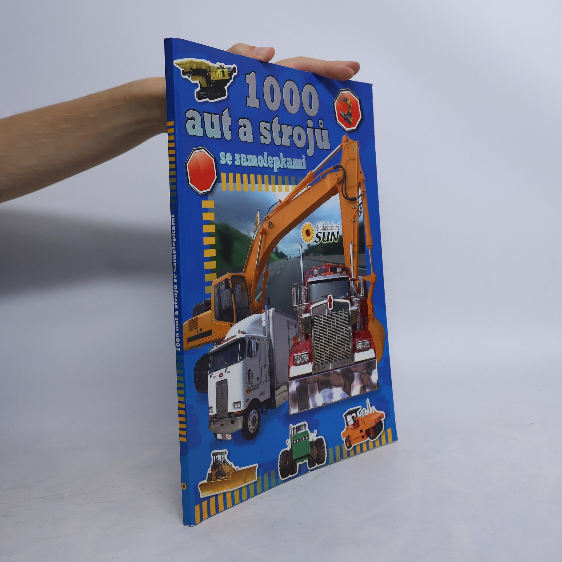 Autorenkollektiv 1000 aut a strojů se samolepkami