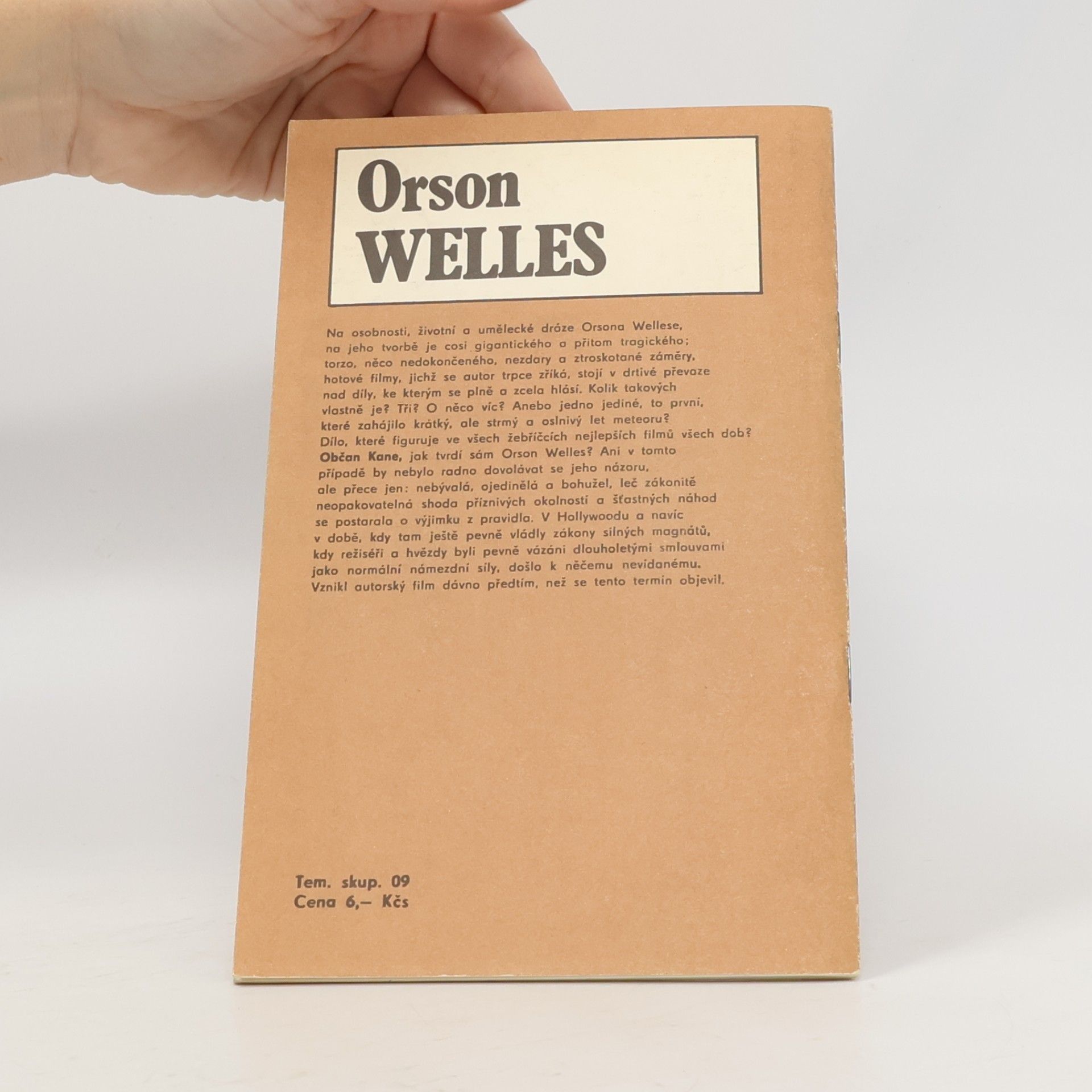 Ljubomír Oliva Orson Welles