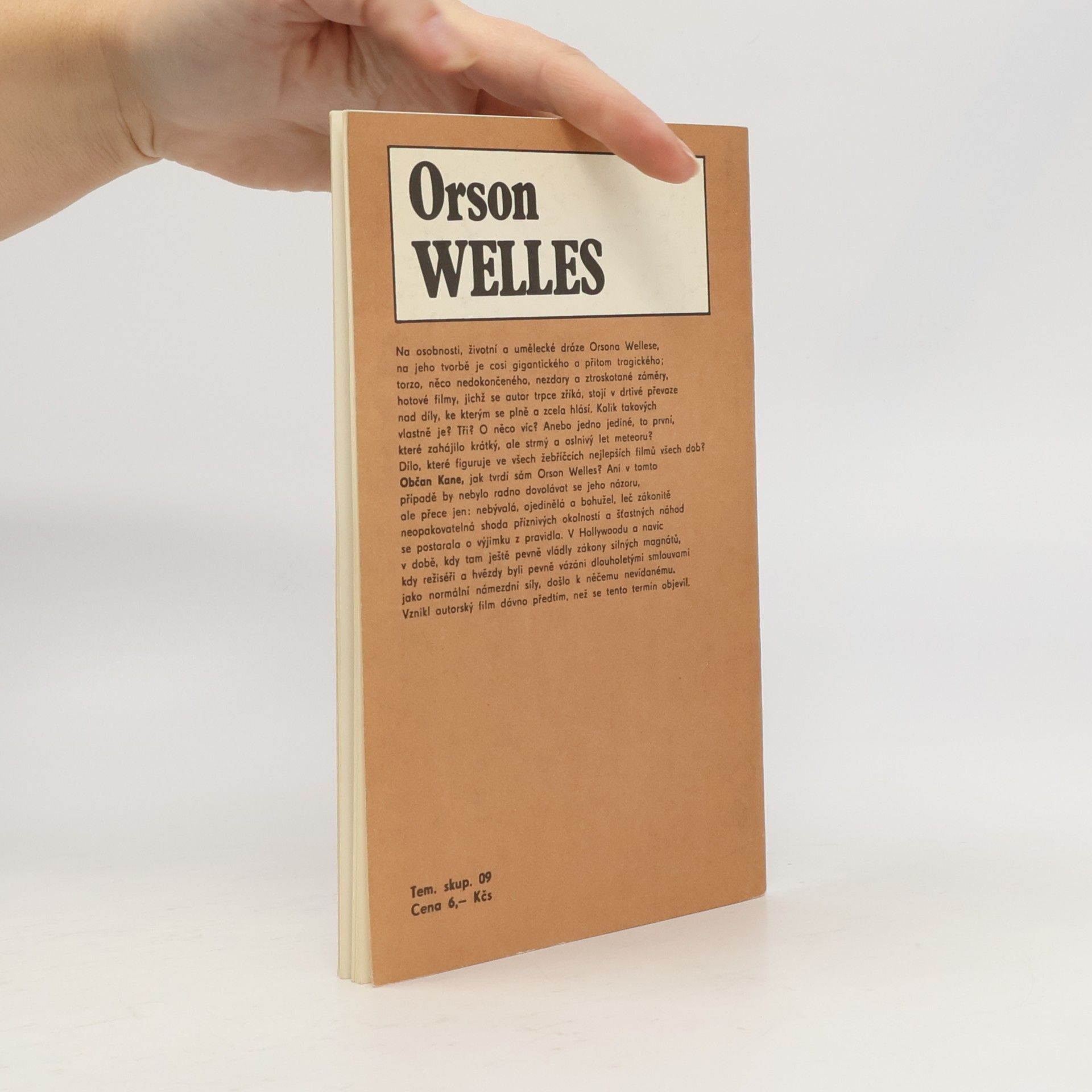Ljubomír Oliva Orson Welles