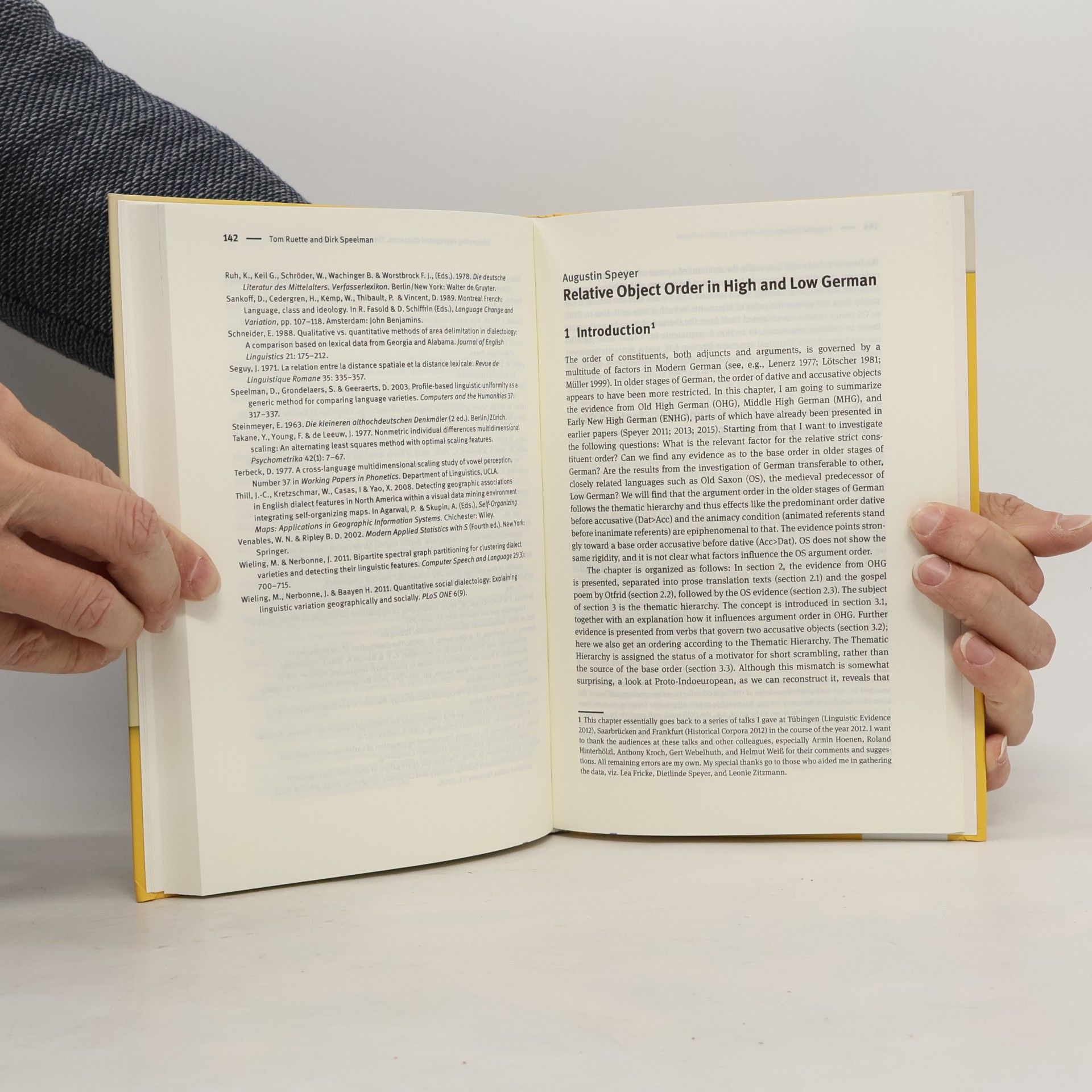 Sam Featherston Quantitative Approaches to Grammar and Grammatical Change