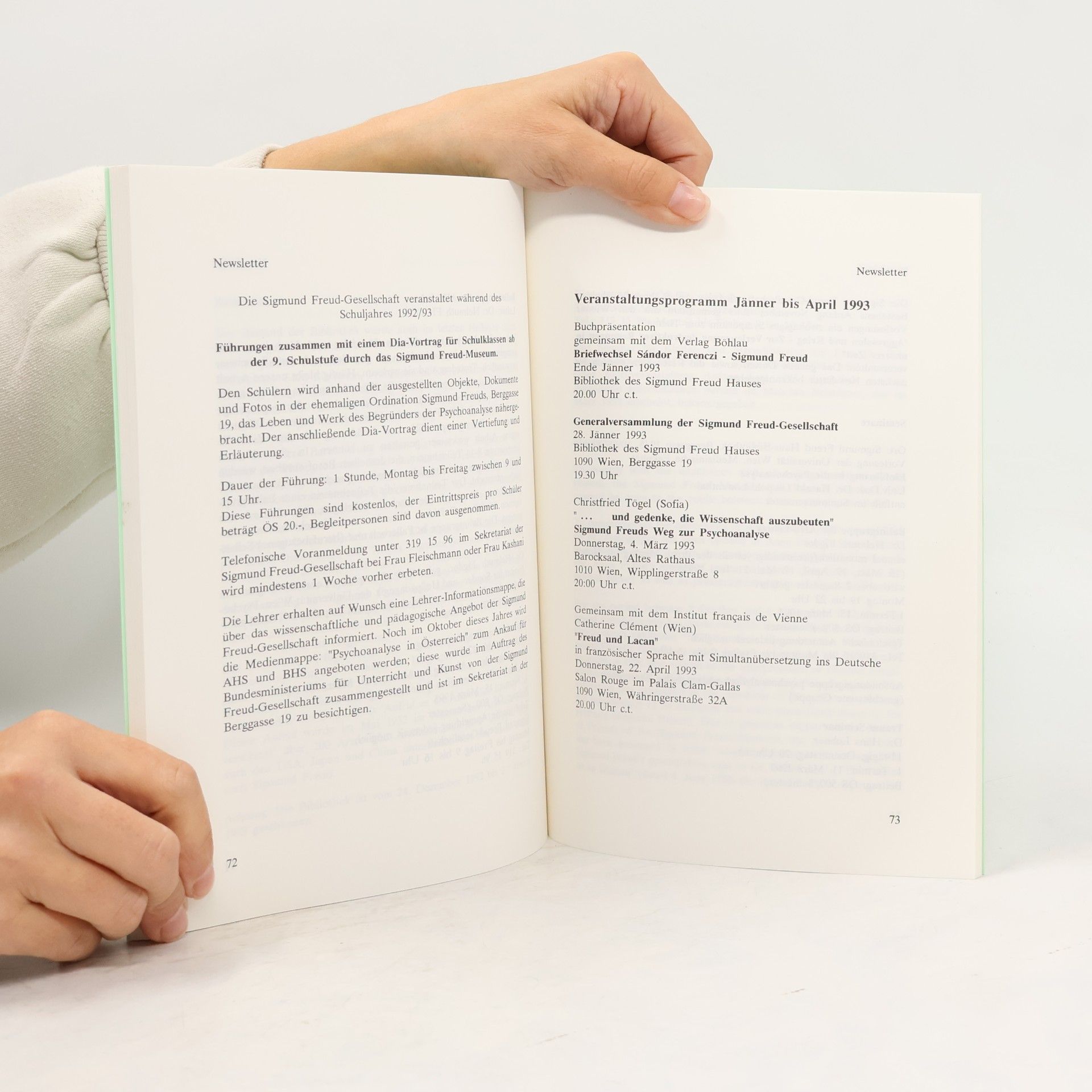 Various authors Sigmund Freud House Bulletin Vol. 19/2