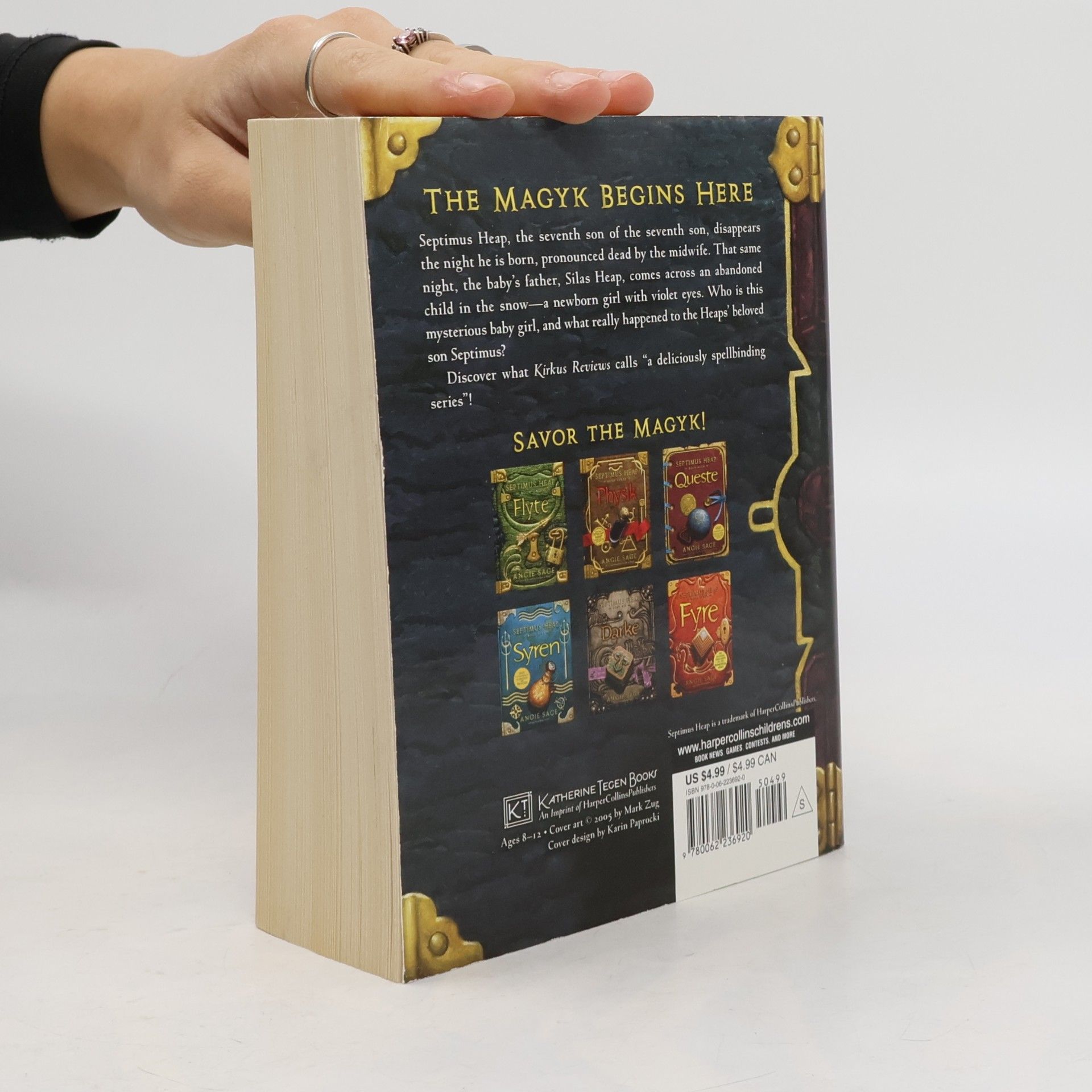 Angie Sage Septimus Heap, Book One: Magyk Special Edition
