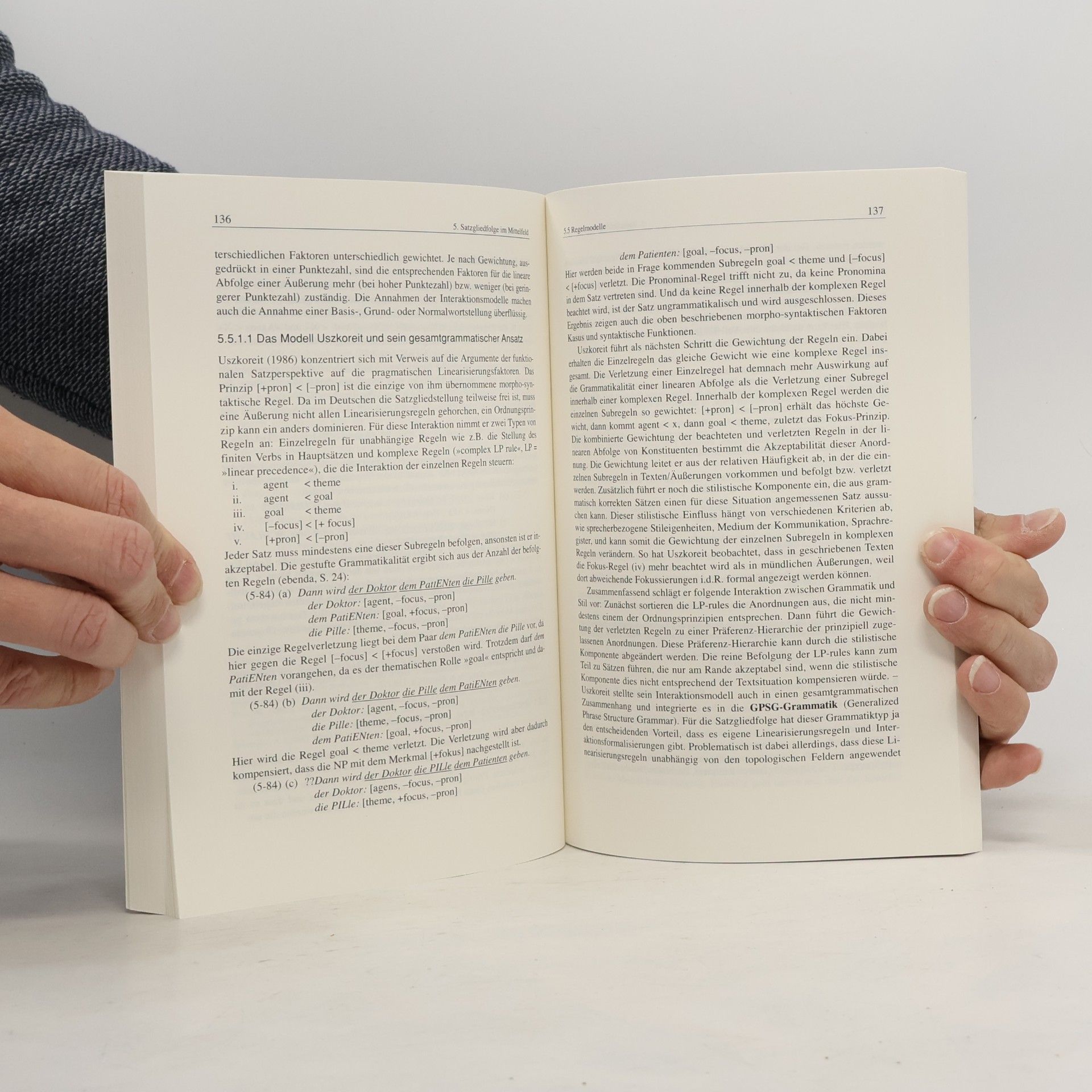 Hans Altmann Linguistik fürs Examen - 4: Topologie fürs Examen