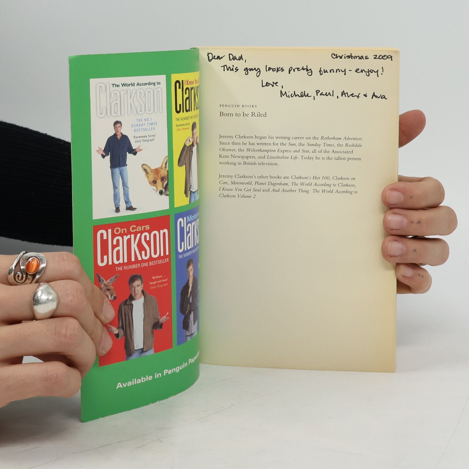 Jeremy Clarkson Born to be Riled