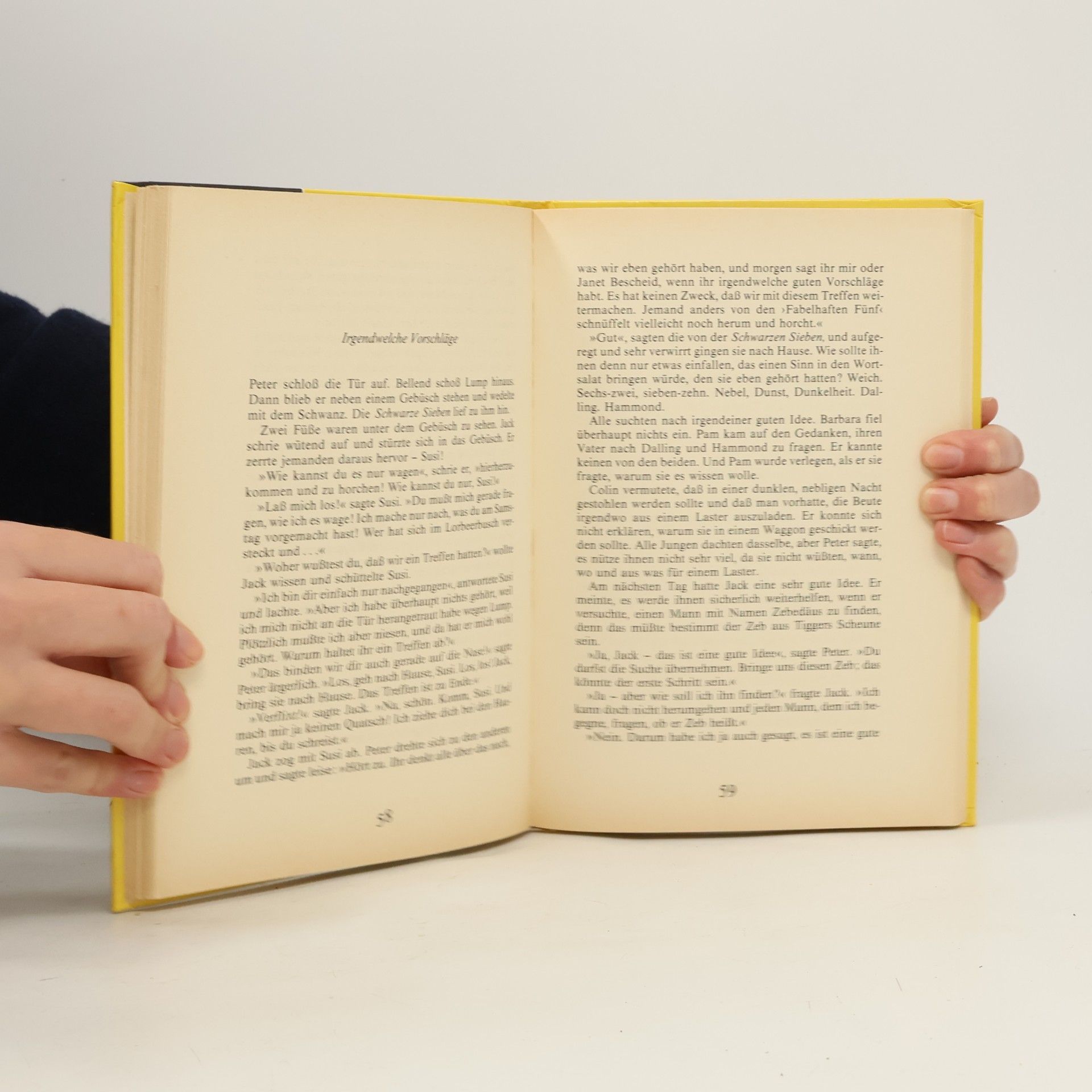 Enid Blyton Schwarze 7 auf der Fährte