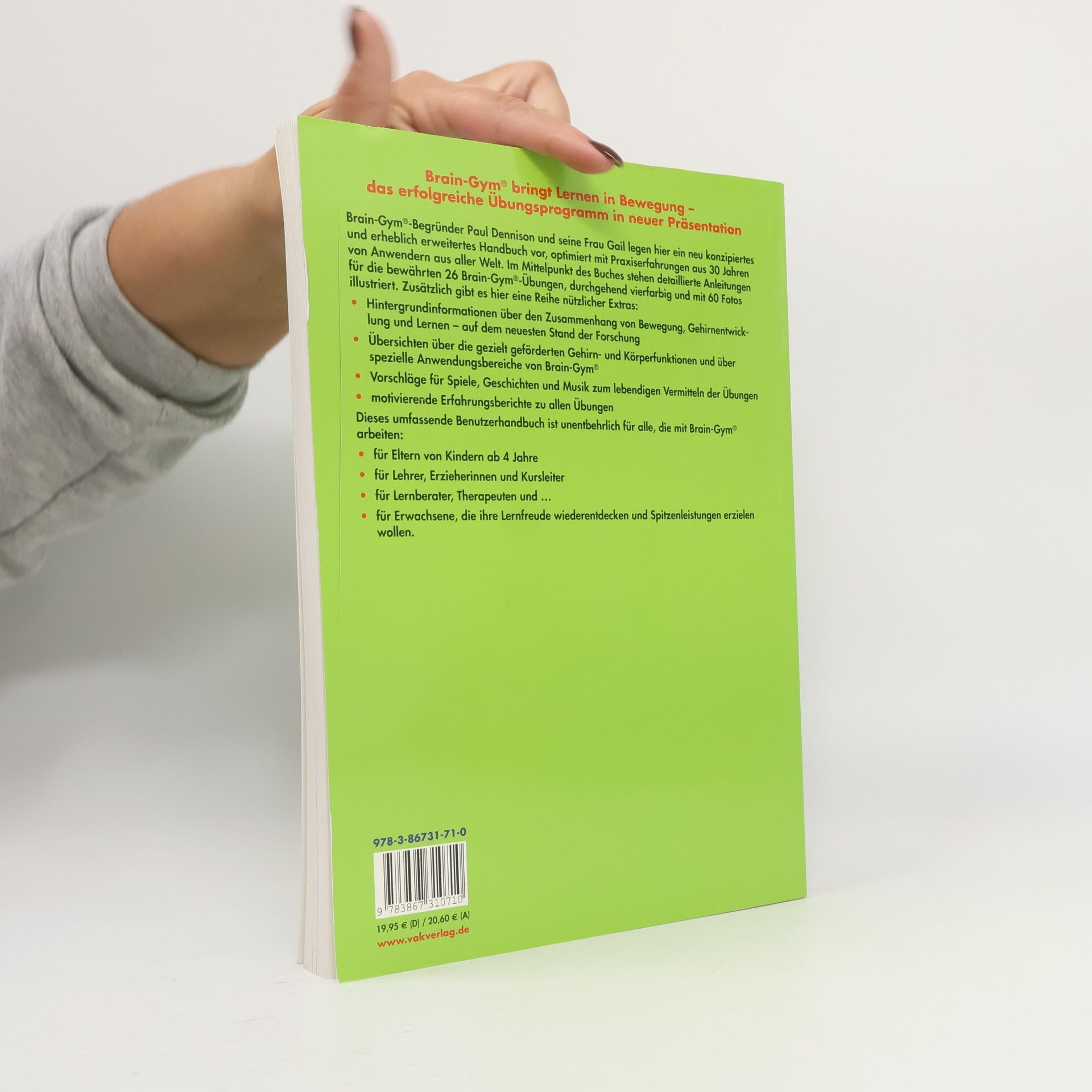 Paul E. Dennison Brain-Gym - das Handbuch