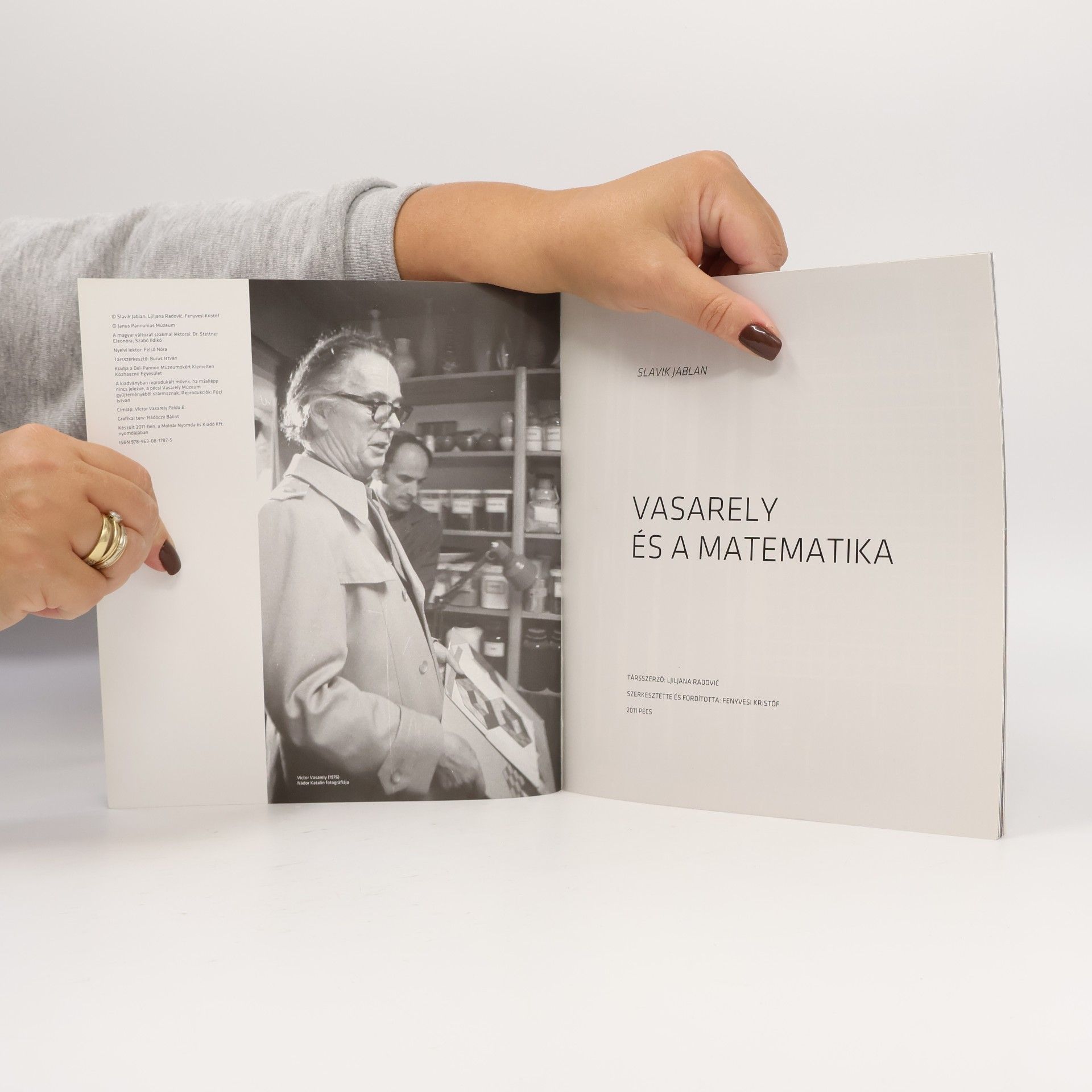 Slavik Jablan Vasarely és a matematika