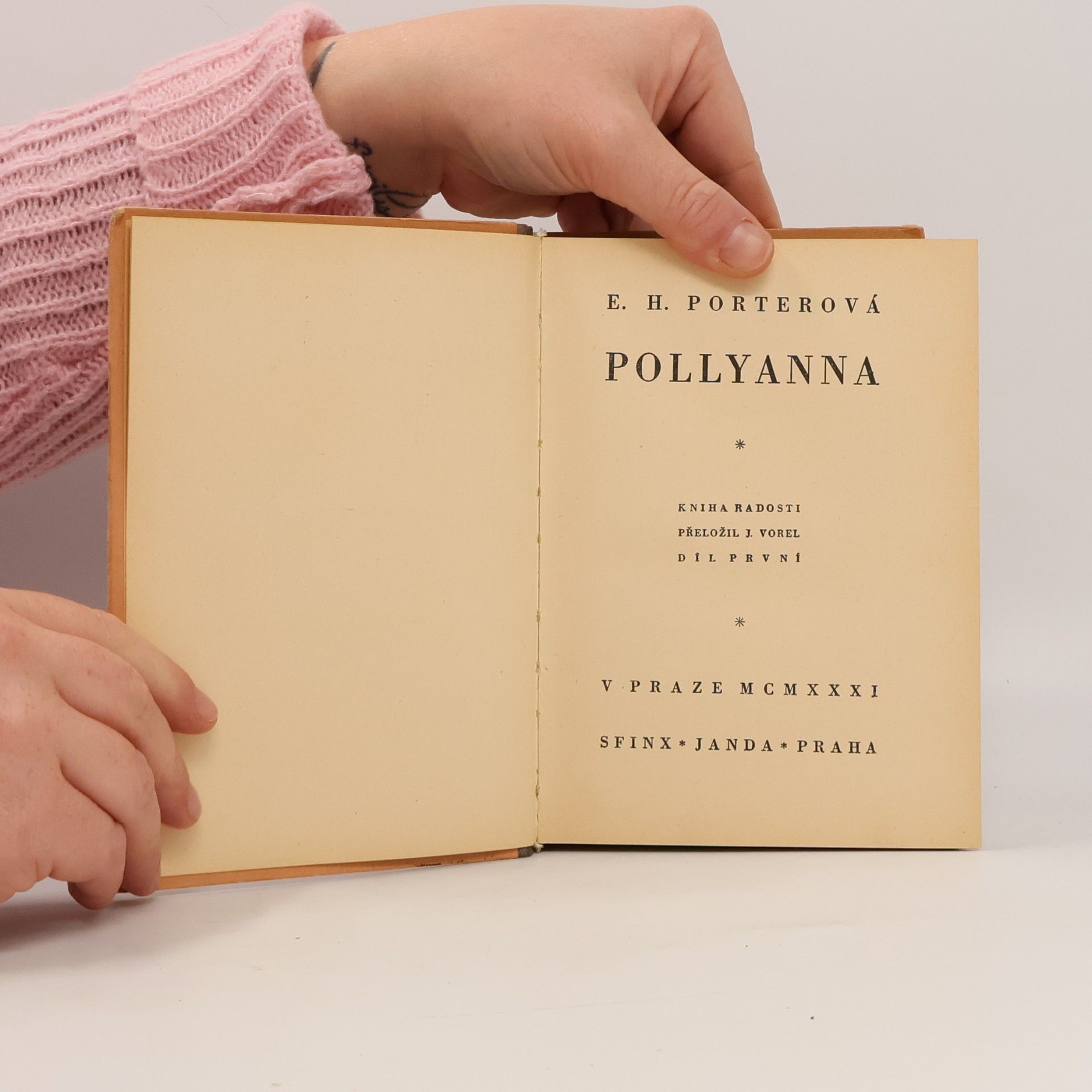 E.H. Porterová Pollyanna