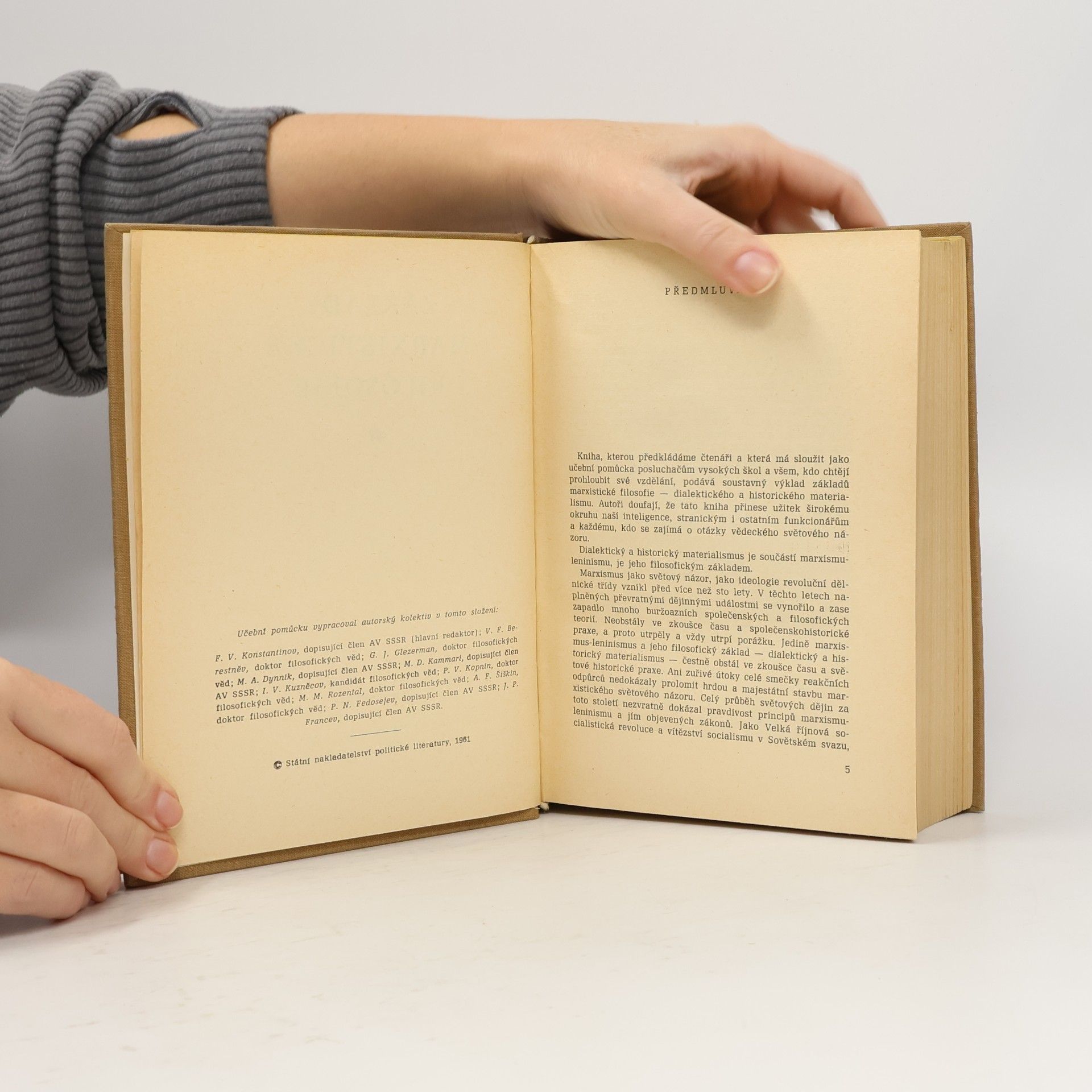 Autorenkollektiv Základy marxistické filosofie
