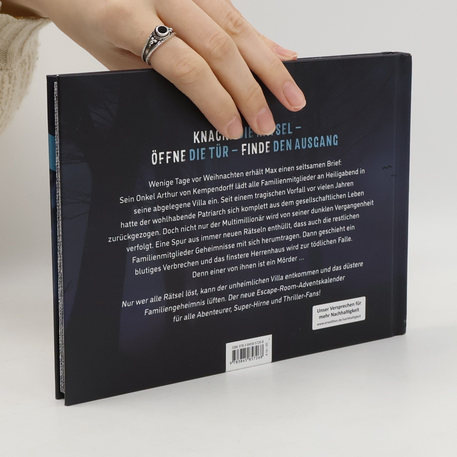 Eva Eich Ein Toter zur Bescherung. Ein Escape-Room-Adventskalender zum Aufschneiden