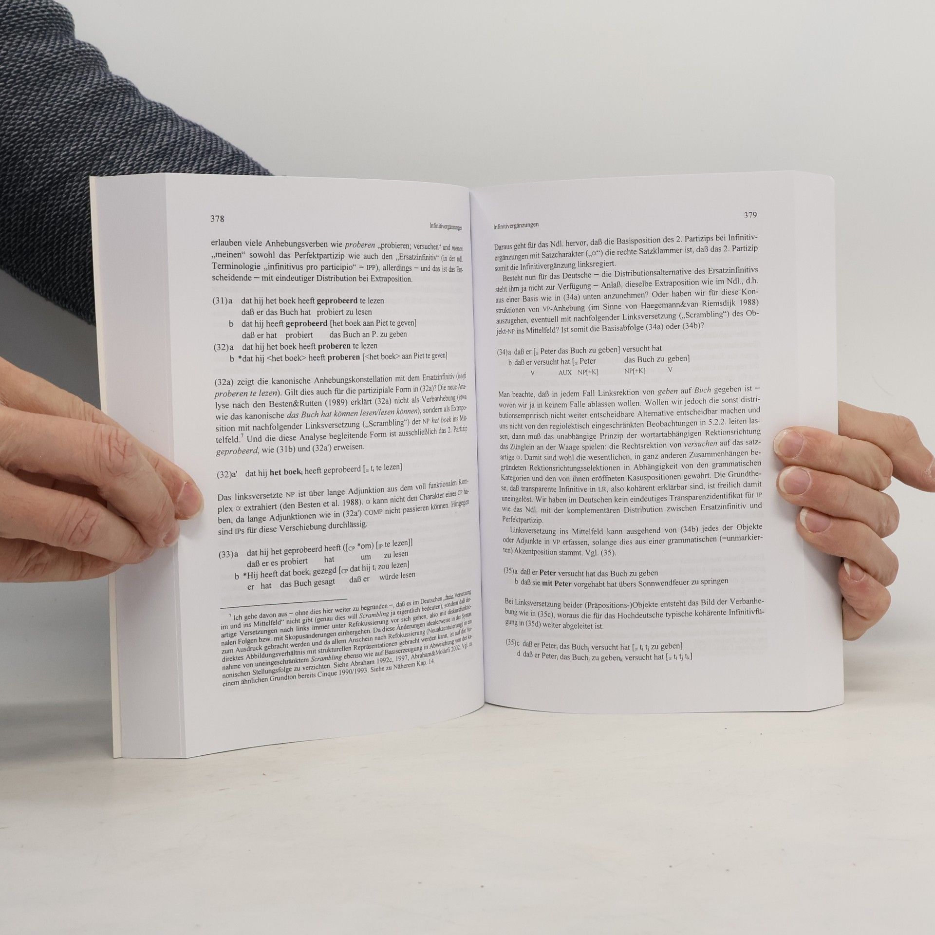 Werner Abraham Studien zur deutschen Grammatik - 41: Deutsche Syntax im Sprachenvergleich