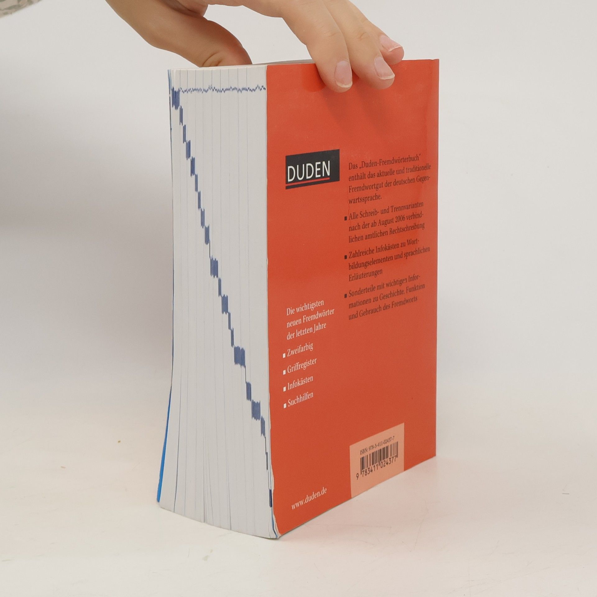 Ursula Kraif Duden, das Fremdwörterbuch
