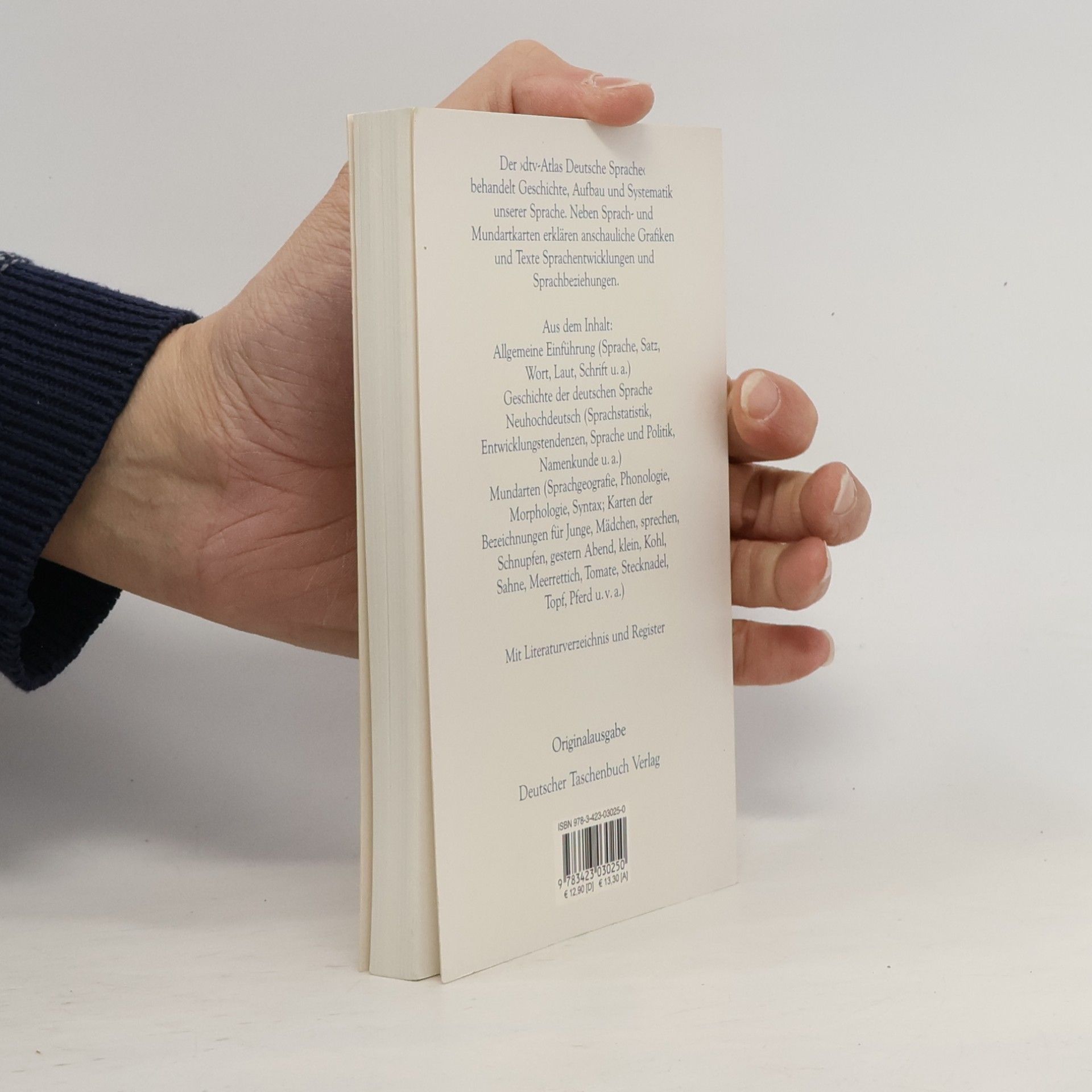 Autorenkollektiv dtv-Atlas Deutsche Sprache