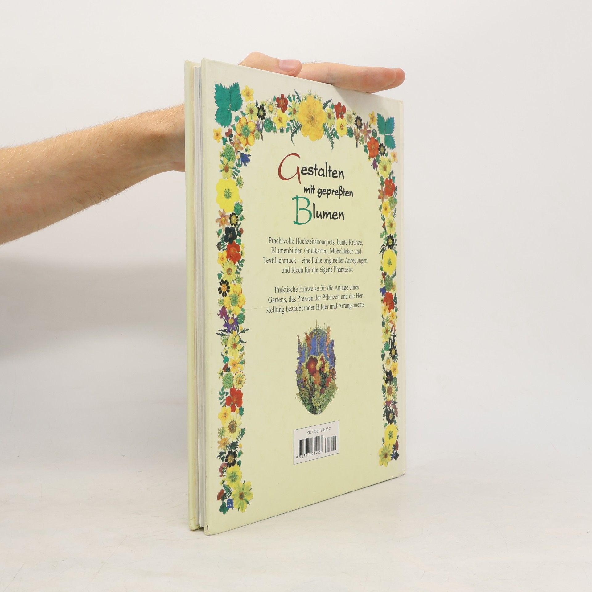 Penny Black Gestalten mit gepreßten Blumen