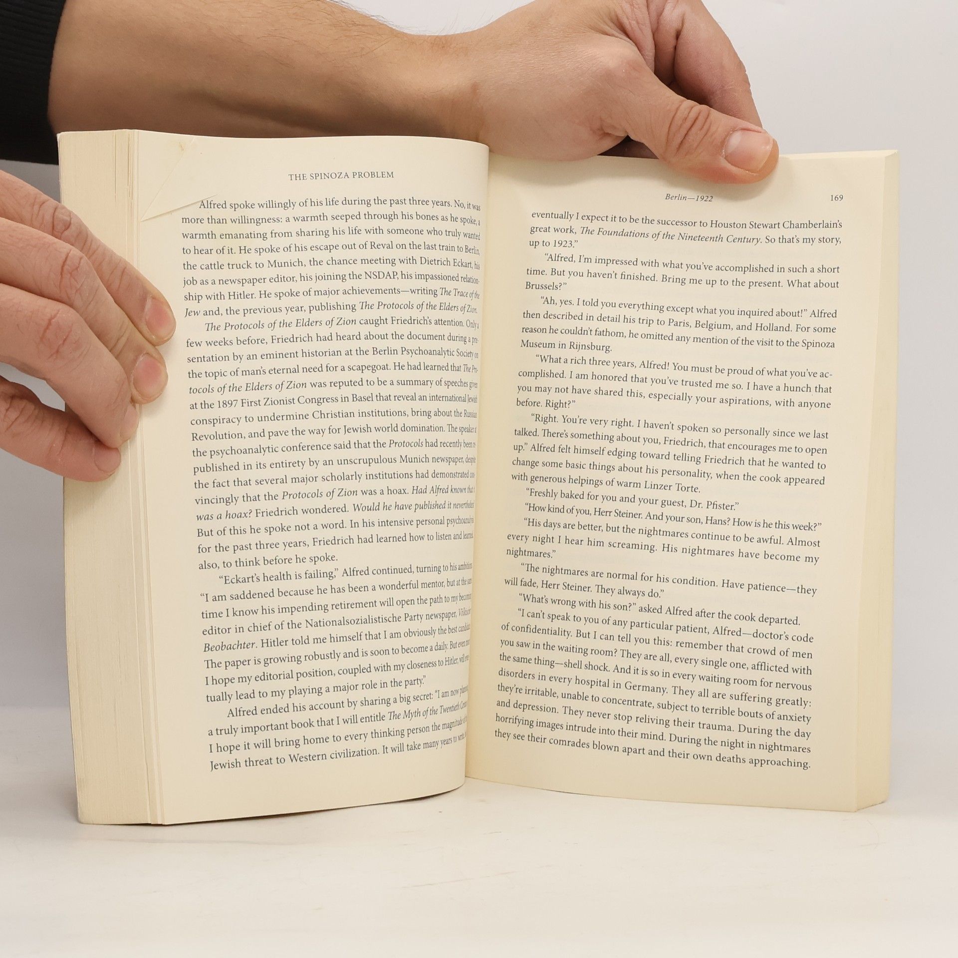 Irvin D. Yalom The Spinoza Problem. Das Spinoza-Problem, englische Ausgabe