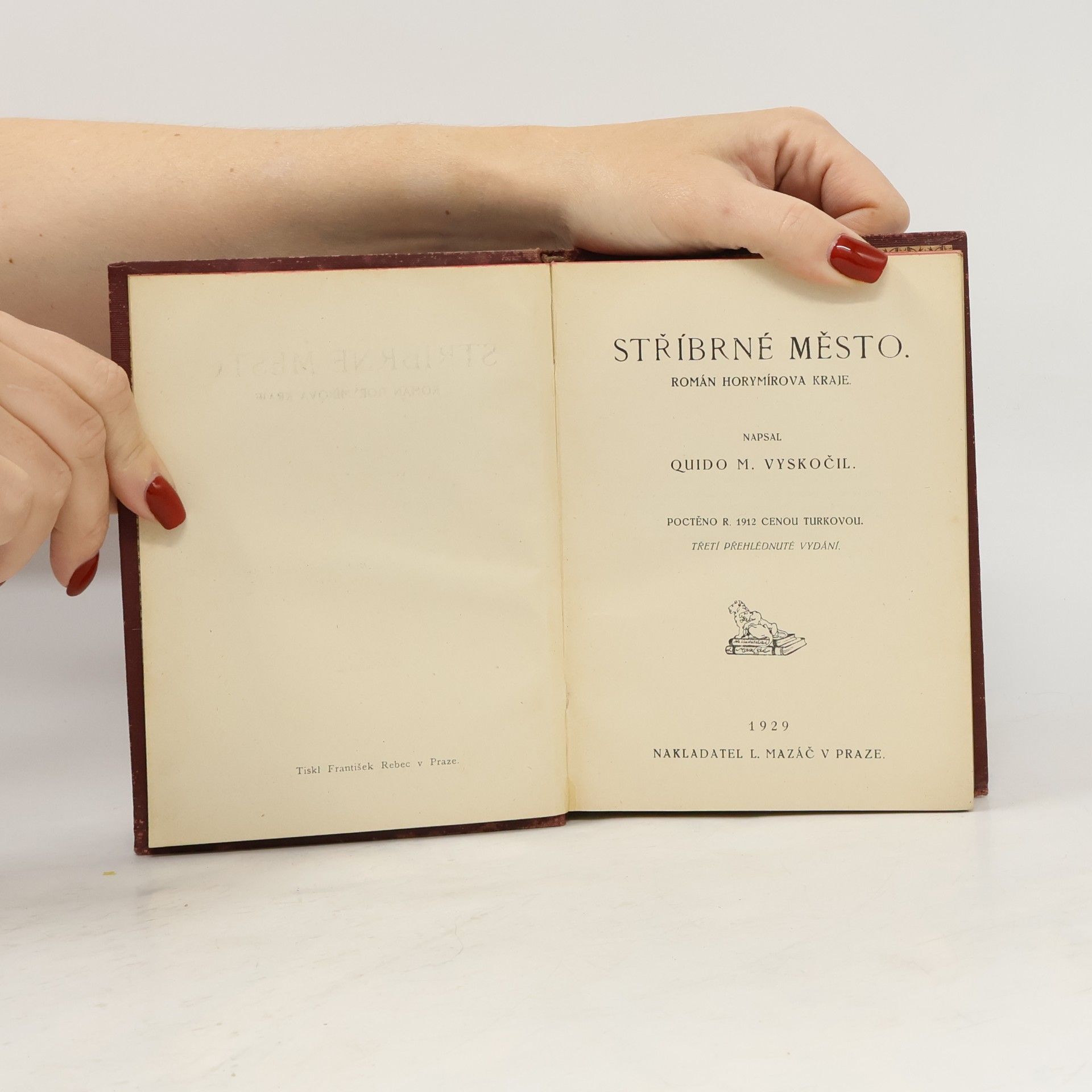 Quido Maria Vyskočil Stříbrné město