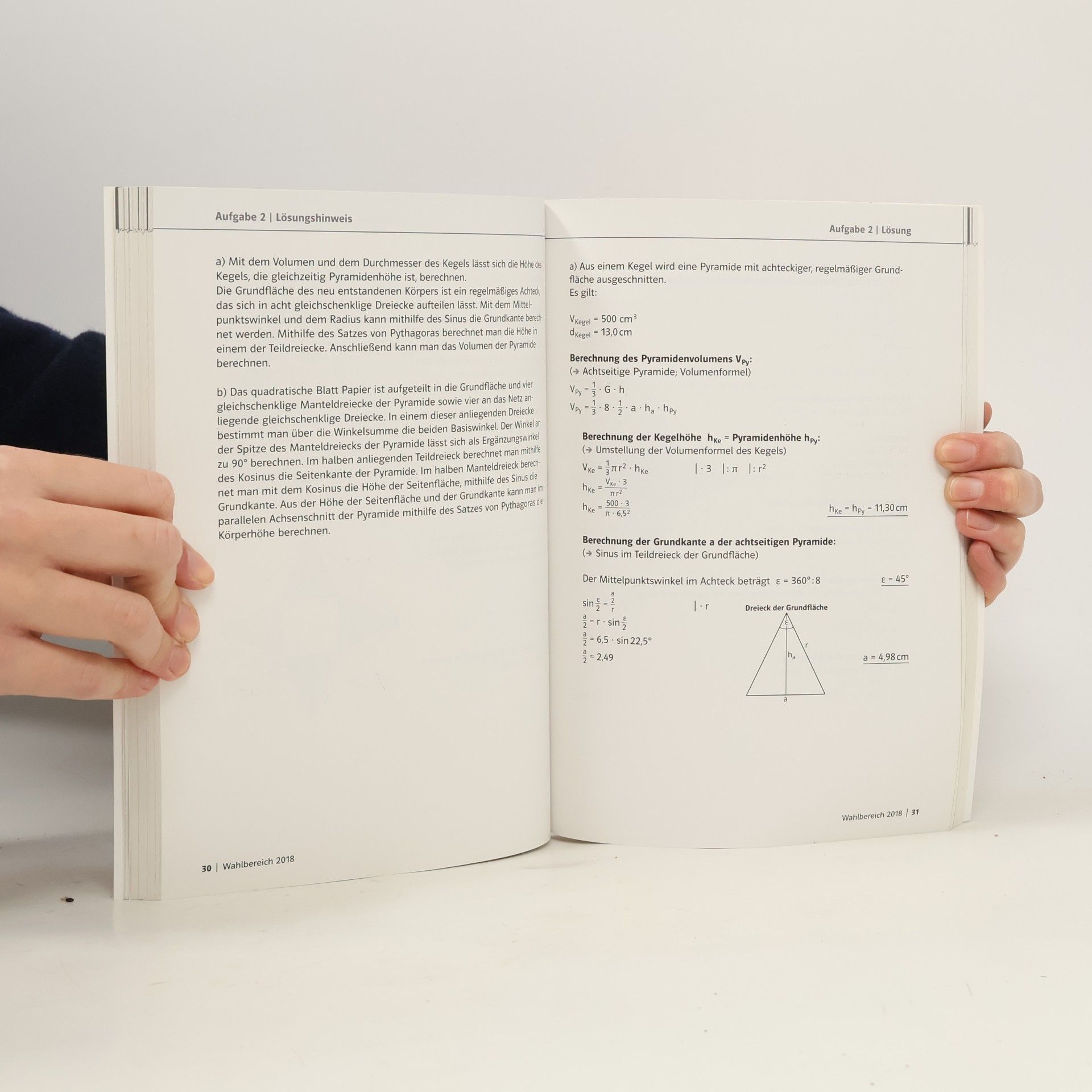 Abschlussprüfung Mathematik 2014 - 2019. Ausgabe Baden-Württemberg