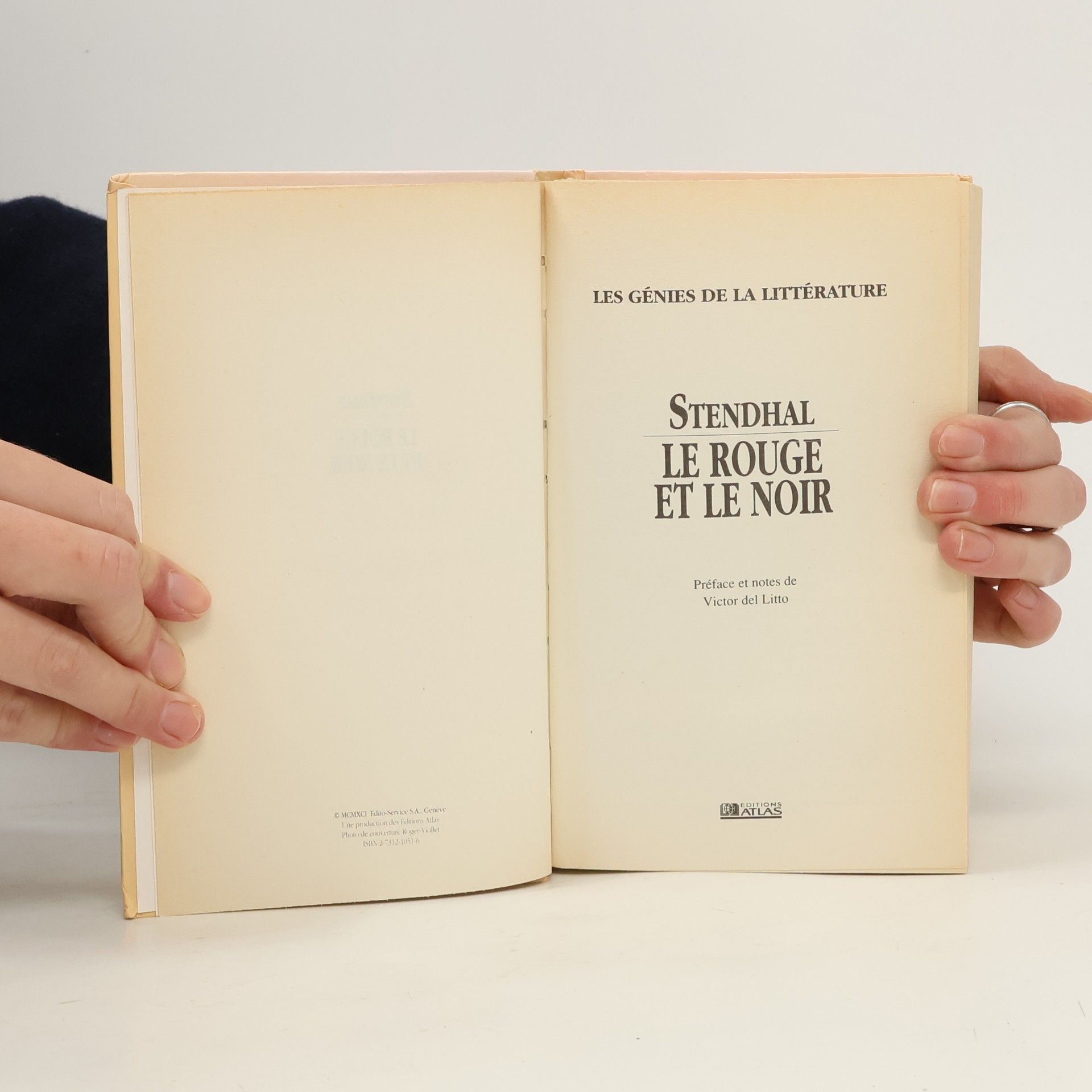 Stendhal Les génies de la littérature: Le rouge et le noir