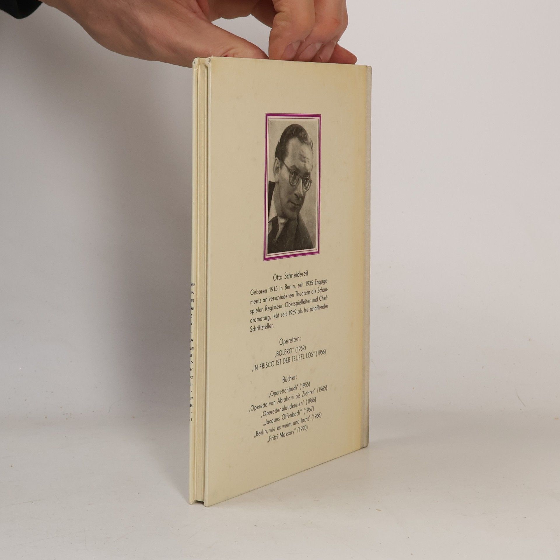 Otto Schneidereit  Fritzi Massary
