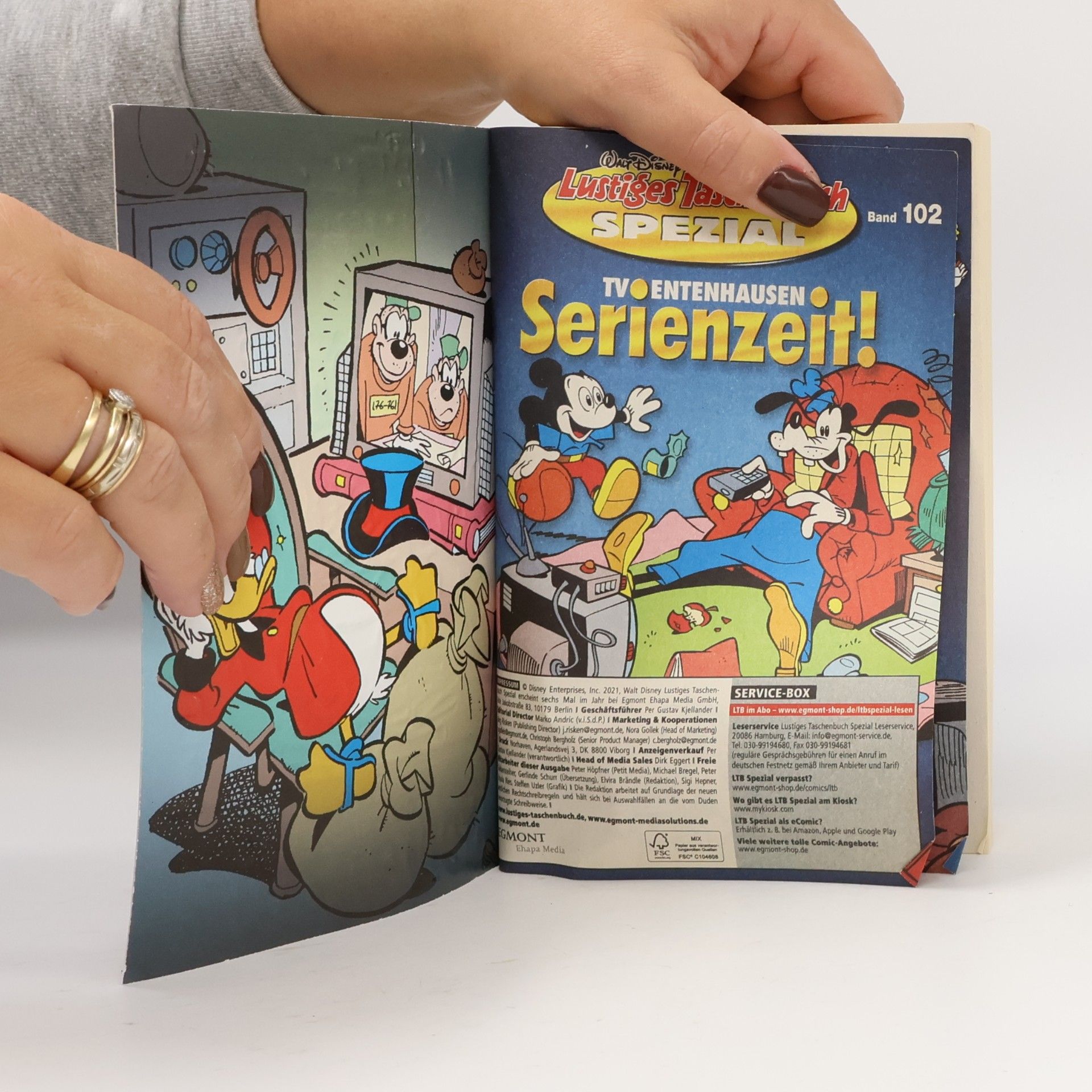 Gerlinde Schurr Walt Disney Lustiges Taschenbuch Spezial 102