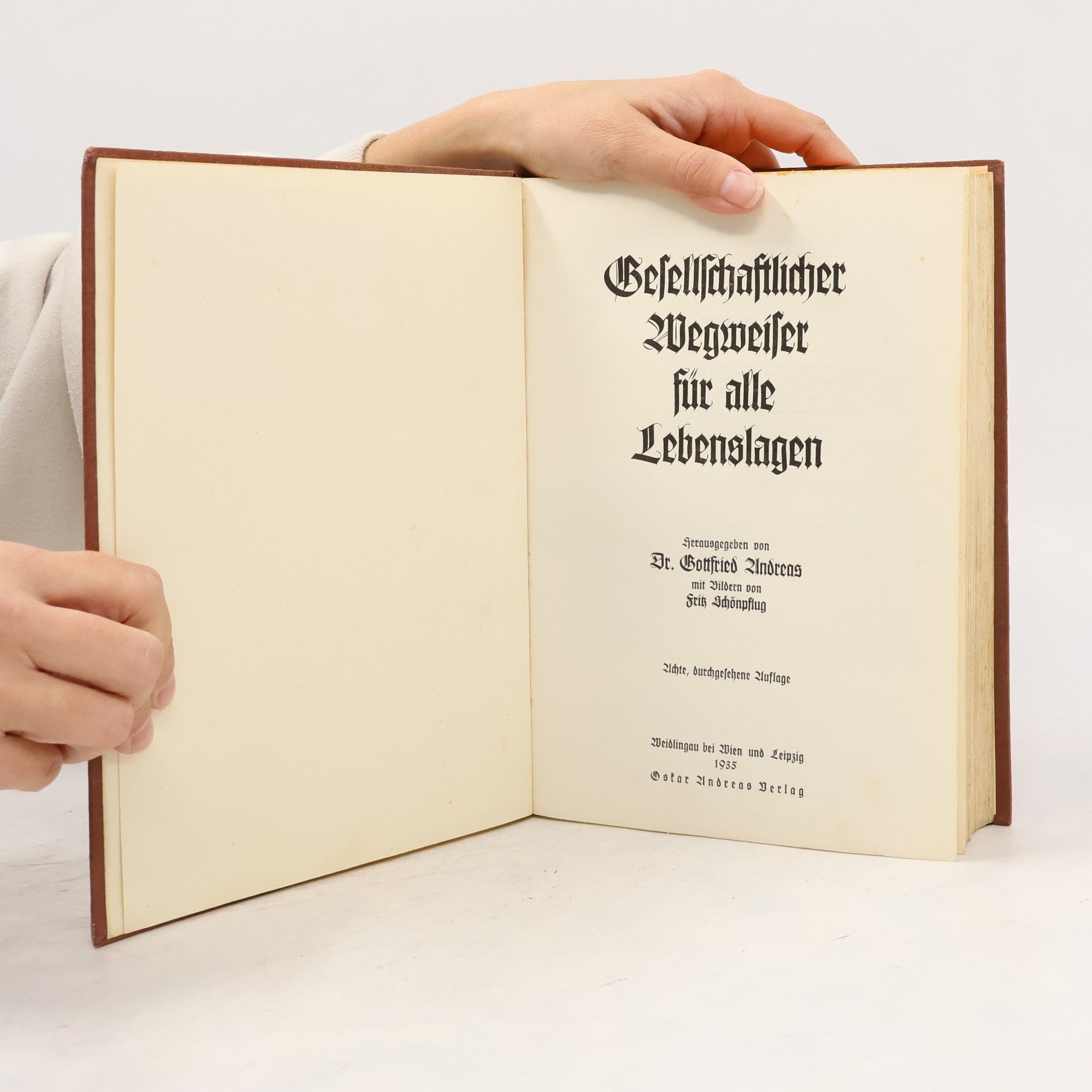 Gottfried Andreas Gesellschaftlicher Wegweiser für alle Lebenslagen