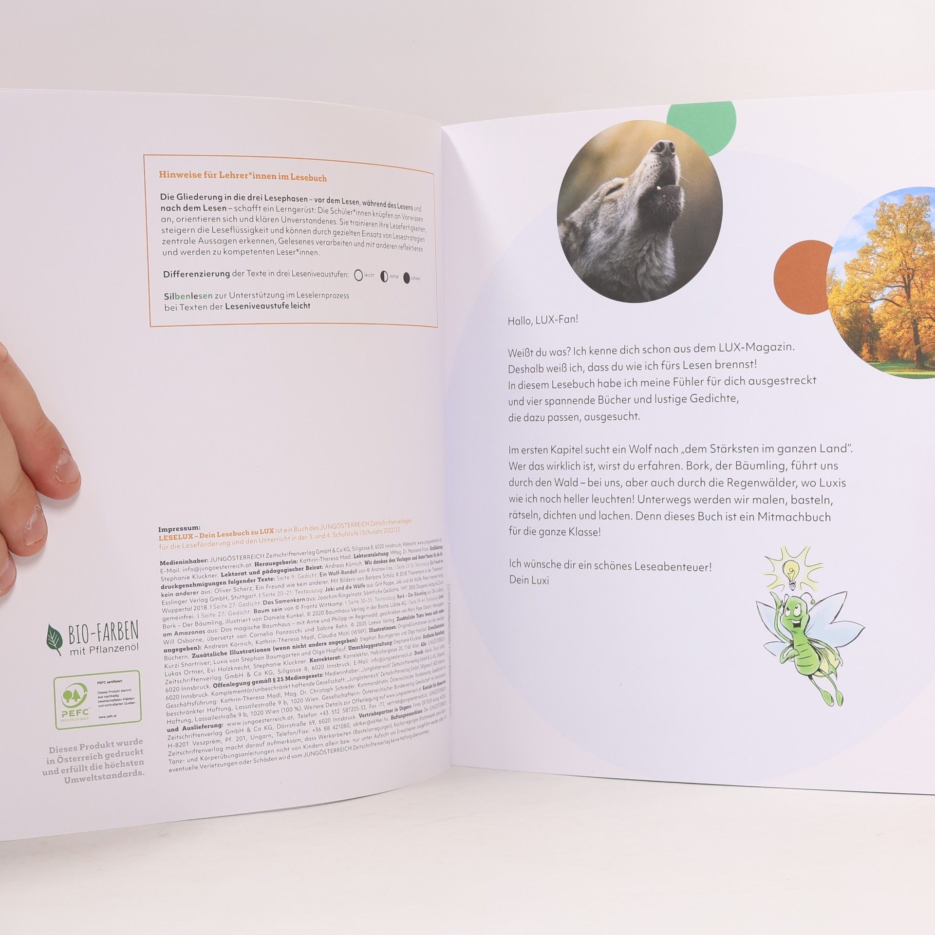 Kolektiv autorů LeseLux. Für die 3. und 4. Klasse, 2022/2023