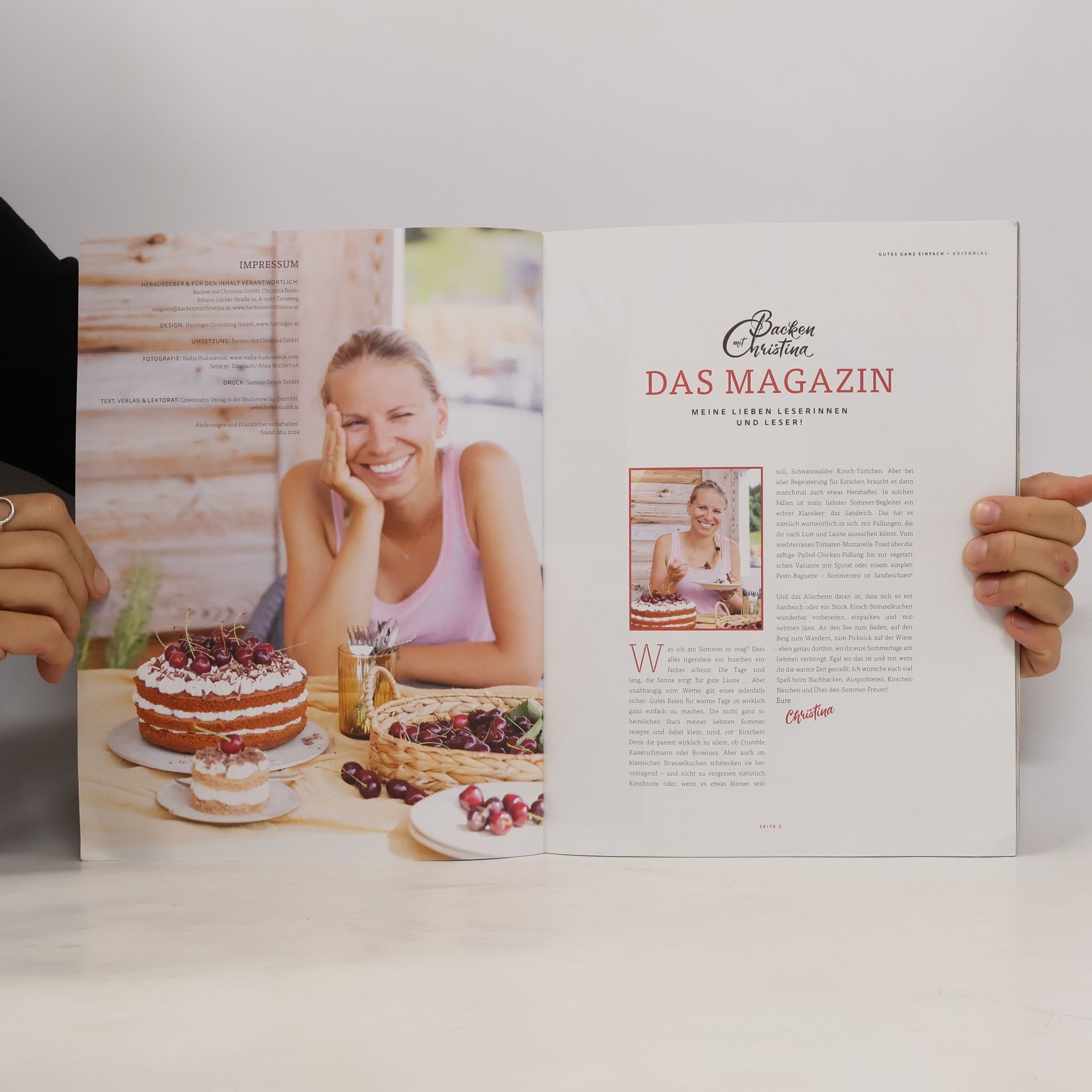 Christina Bauer Christina Bauer Magazin - 26: Backen mit Christina