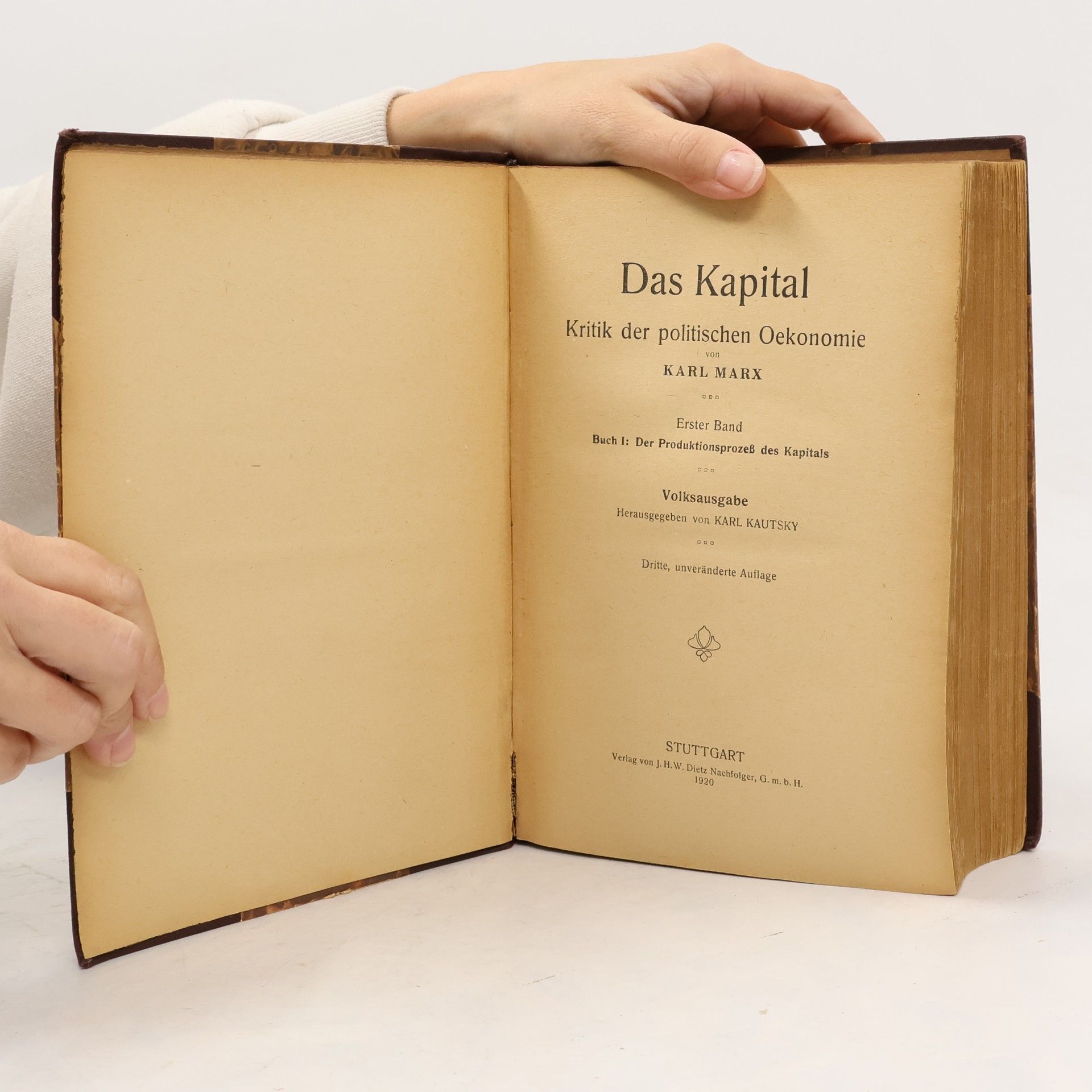 Karl Marx Das Kapital