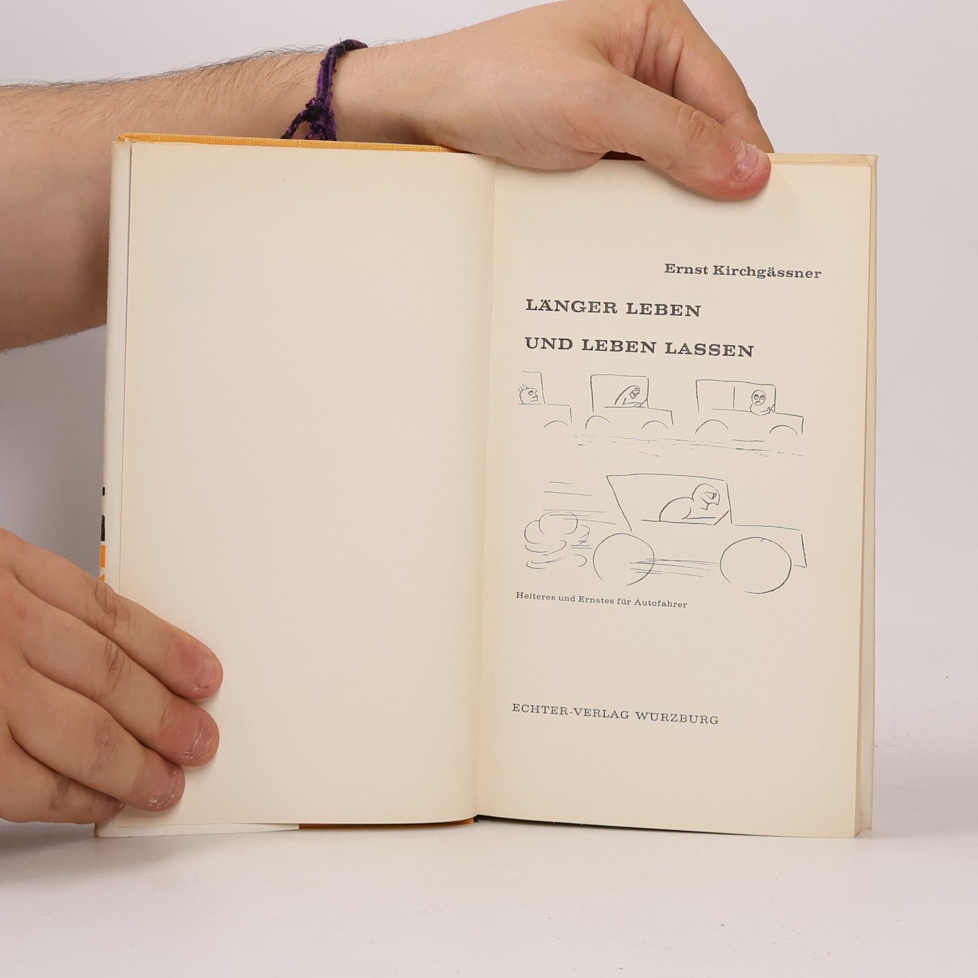 Ernst Kirchgässner Länger leben und leben lassen
