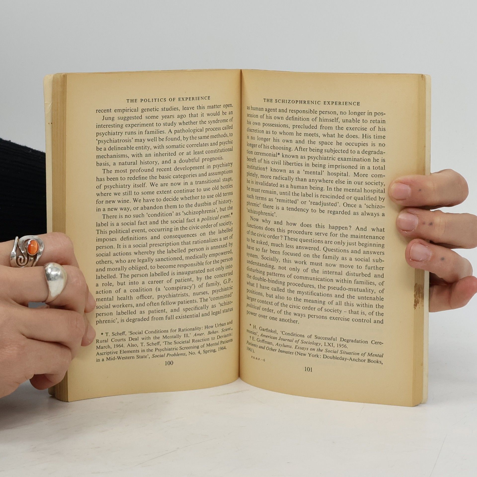 Ronald D. Laing The Politics of Experience and The Bird of Paradise