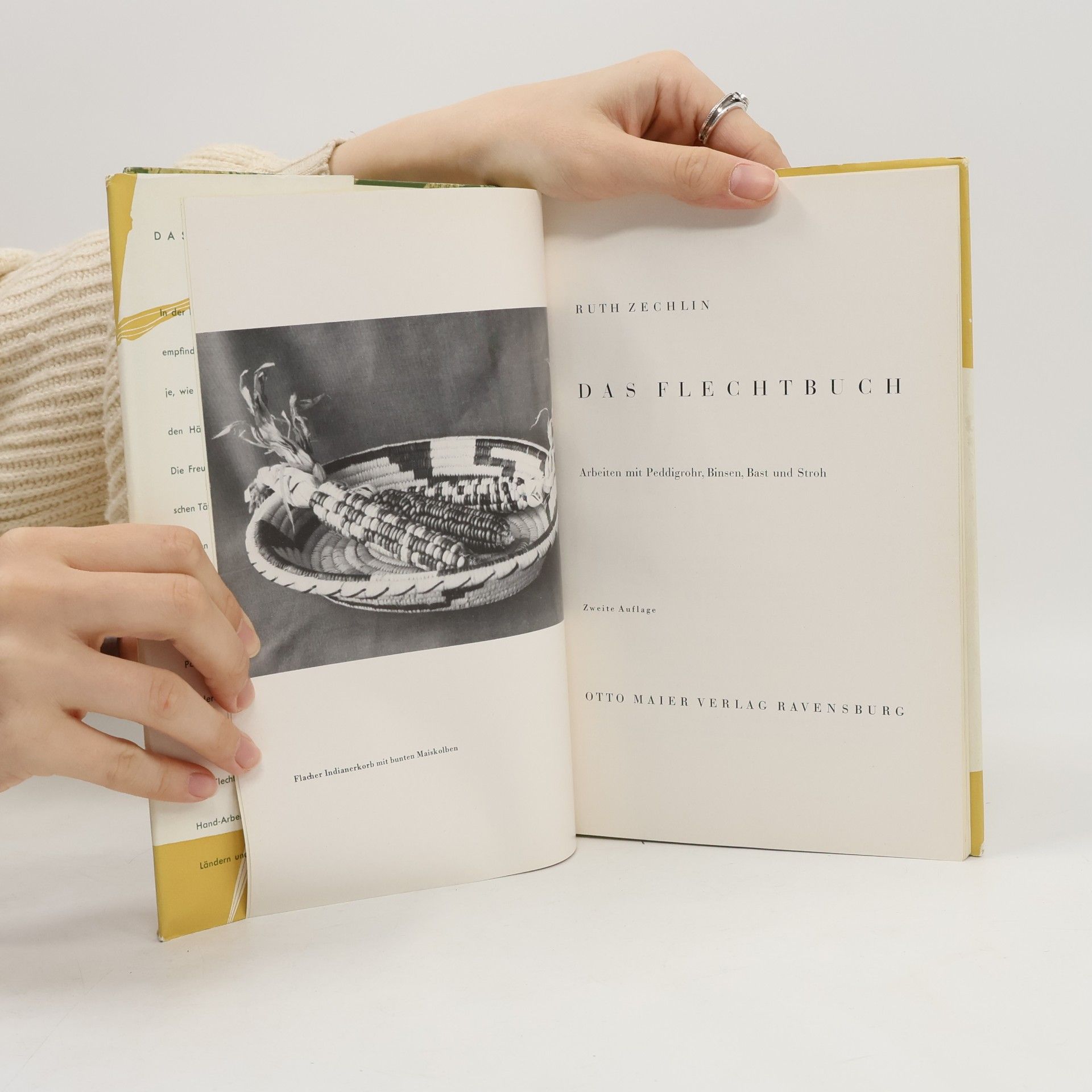 Ruth Zechlin Das Flechtbuch. Arbeiten mit Peddigrohr, Binsen, Bast und Stroh