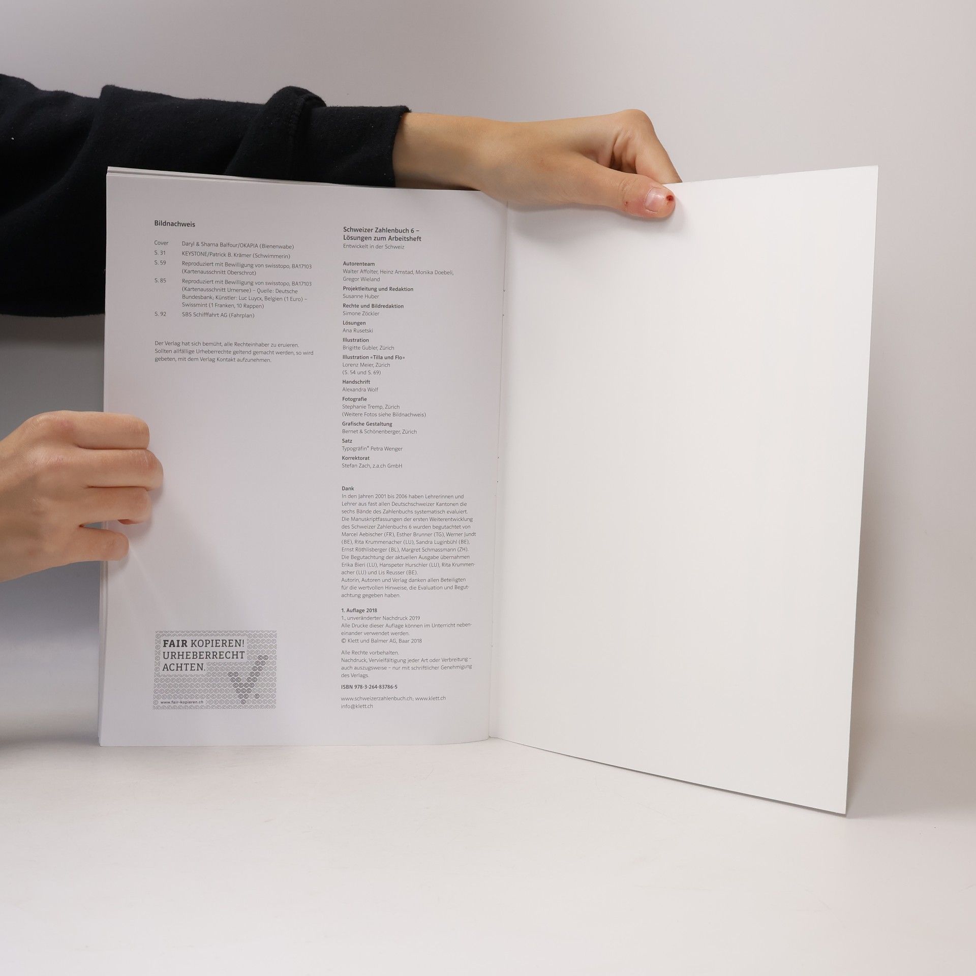 Walter Affolter Schweizer Zahlenbuch