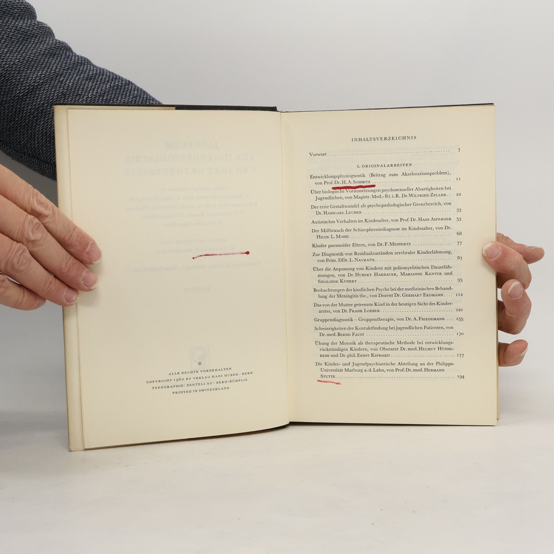 Autorenkollektiv JAHRBUCH FÜR JUGEND-PSYCHIATRIE UND IHRE GRENZGEBIETE II