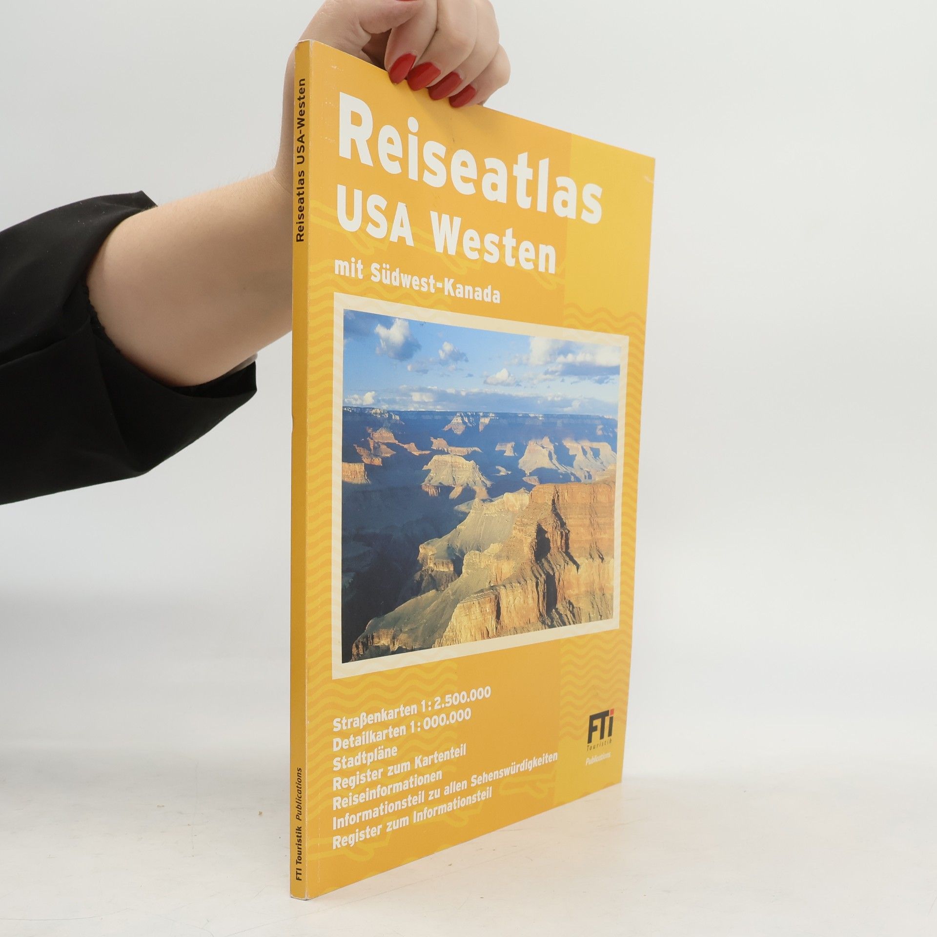 Autorenkollektiv Reiseatlas USA Westen