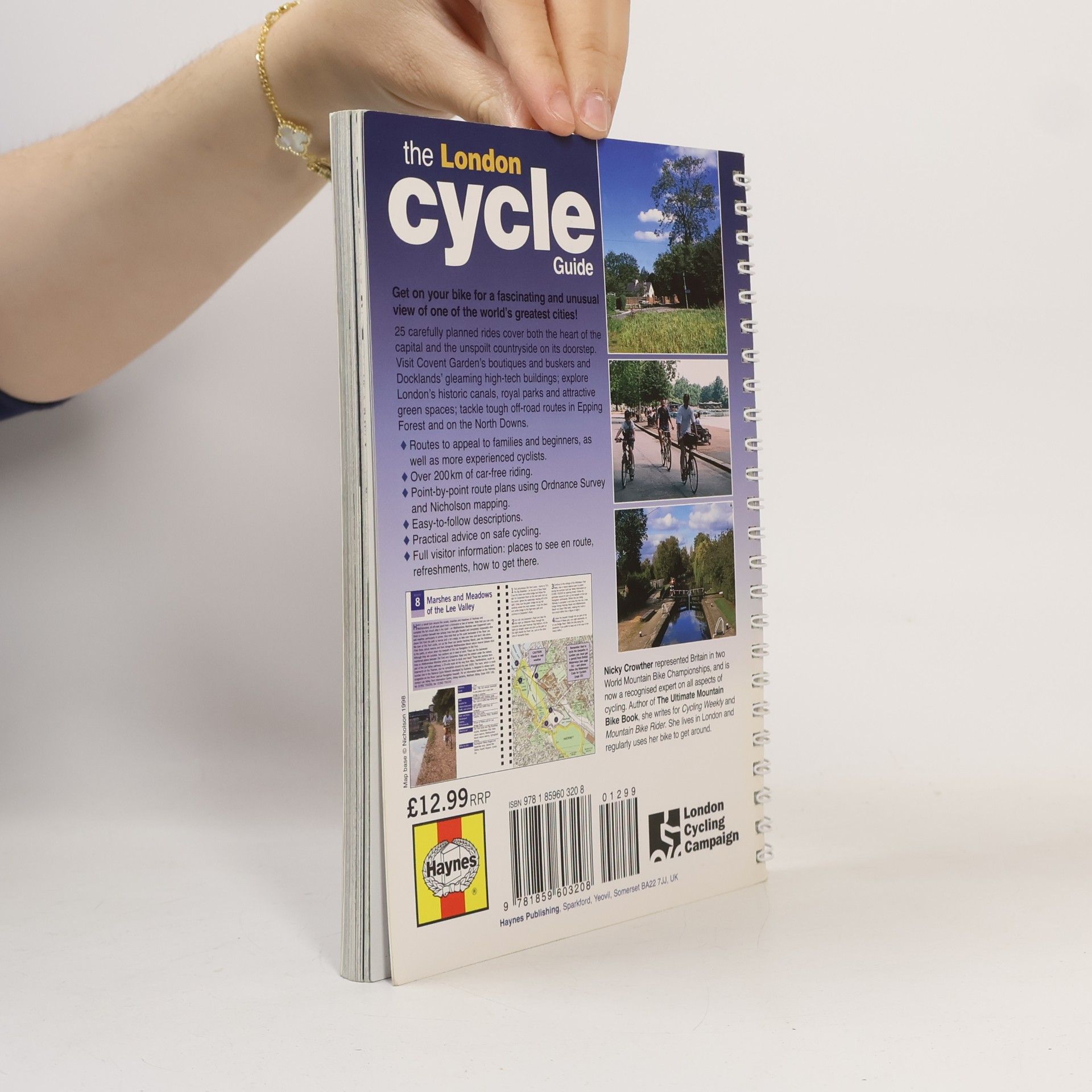 Nicky Crowther London Cycle Guide