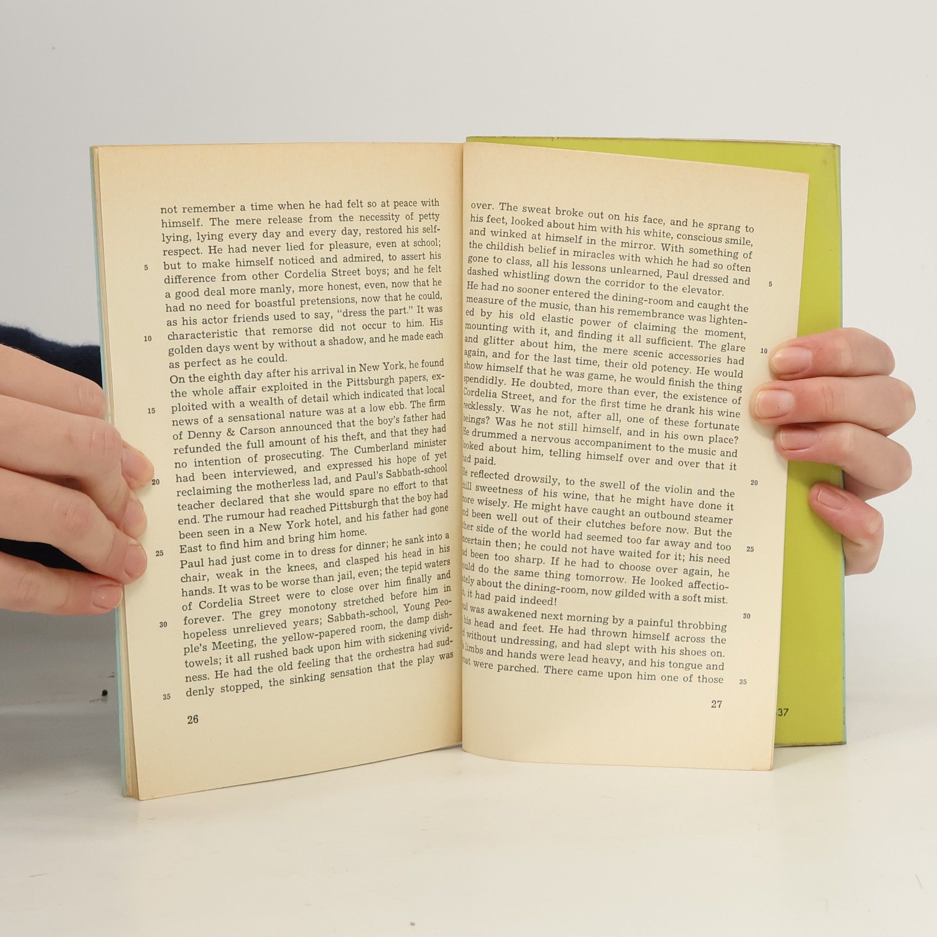 Willa Cather Paul's Case