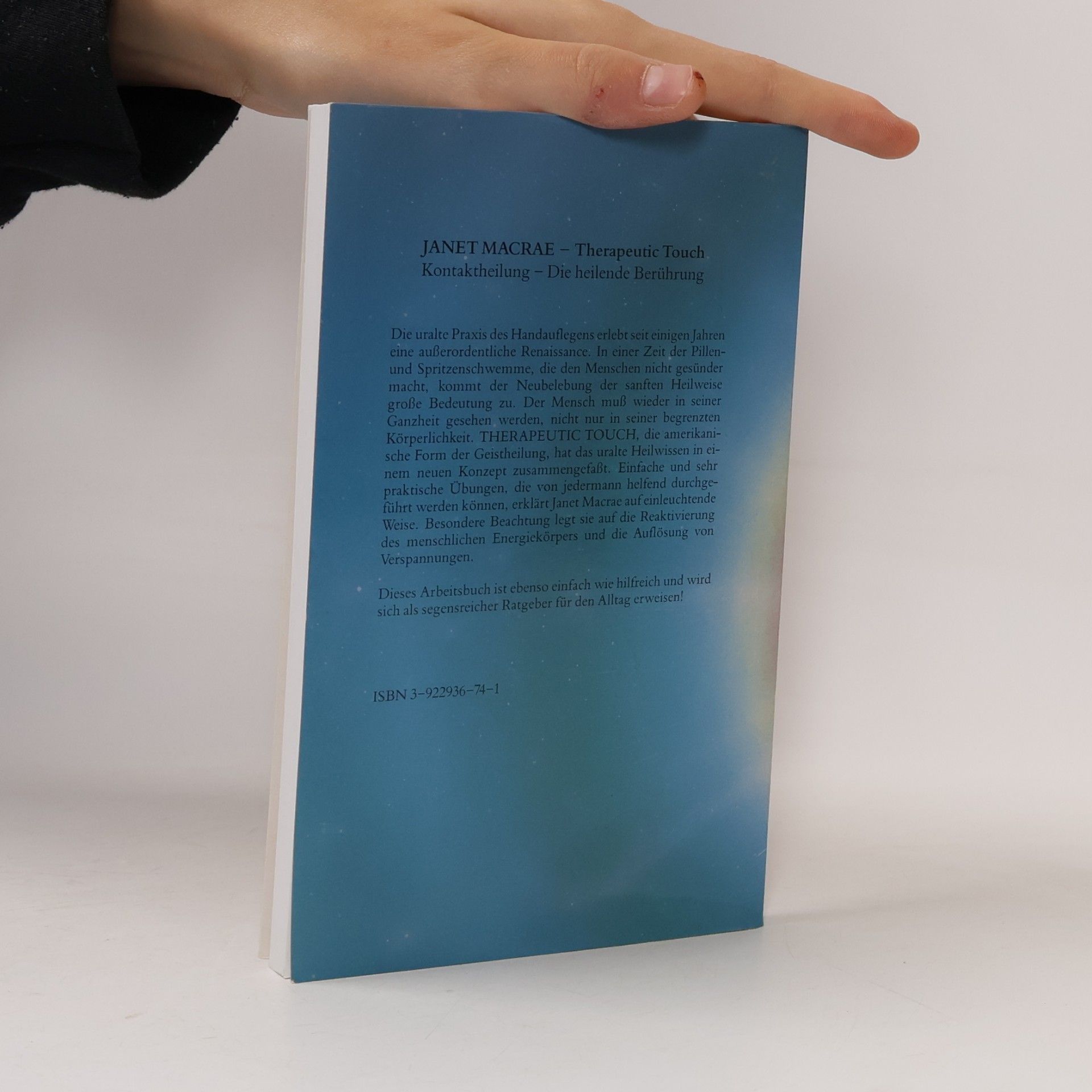 Janet Macrae Therapeutic touch