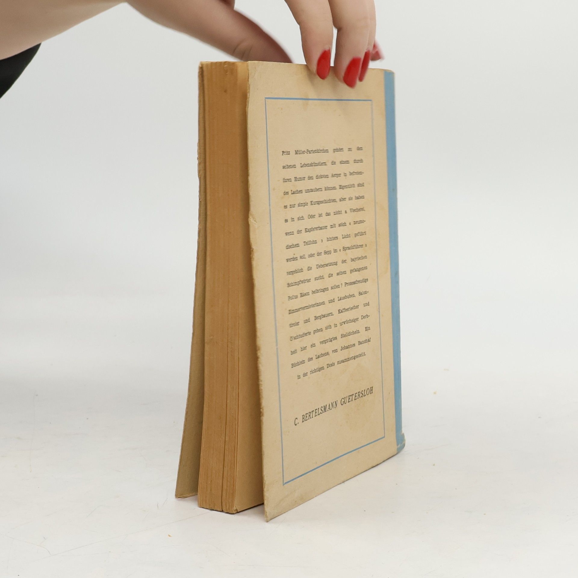 Johannes Banzhaf Das fröhliche Müller-Partenkirchen-Buch