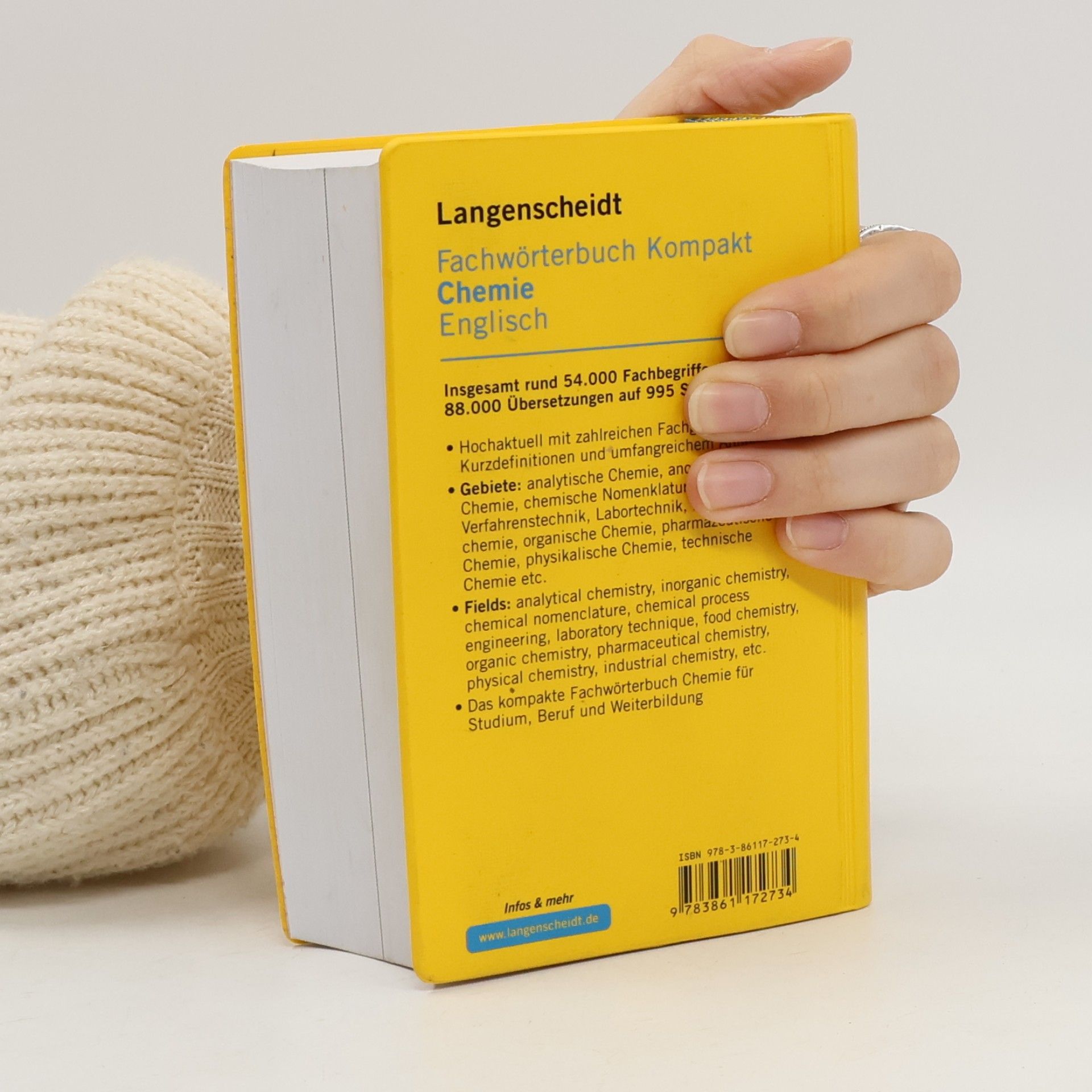 Franziska Eckert Langenscheidt Fachwörterbuch kompakt Chemie Englisch