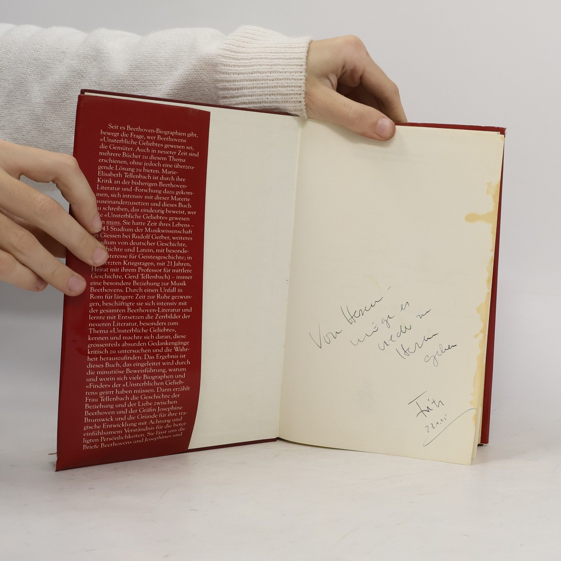 Marie Elisabeth Tellenbach Beethoven und seine "unsterbliche Geliebte" Josephine Brunswick