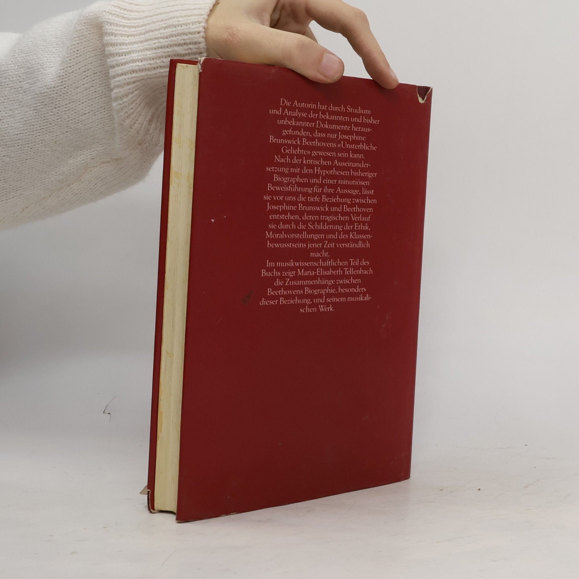 Marie Elisabeth Tellenbach Beethoven und seine "unsterbliche Geliebte" Josephine Brunswick