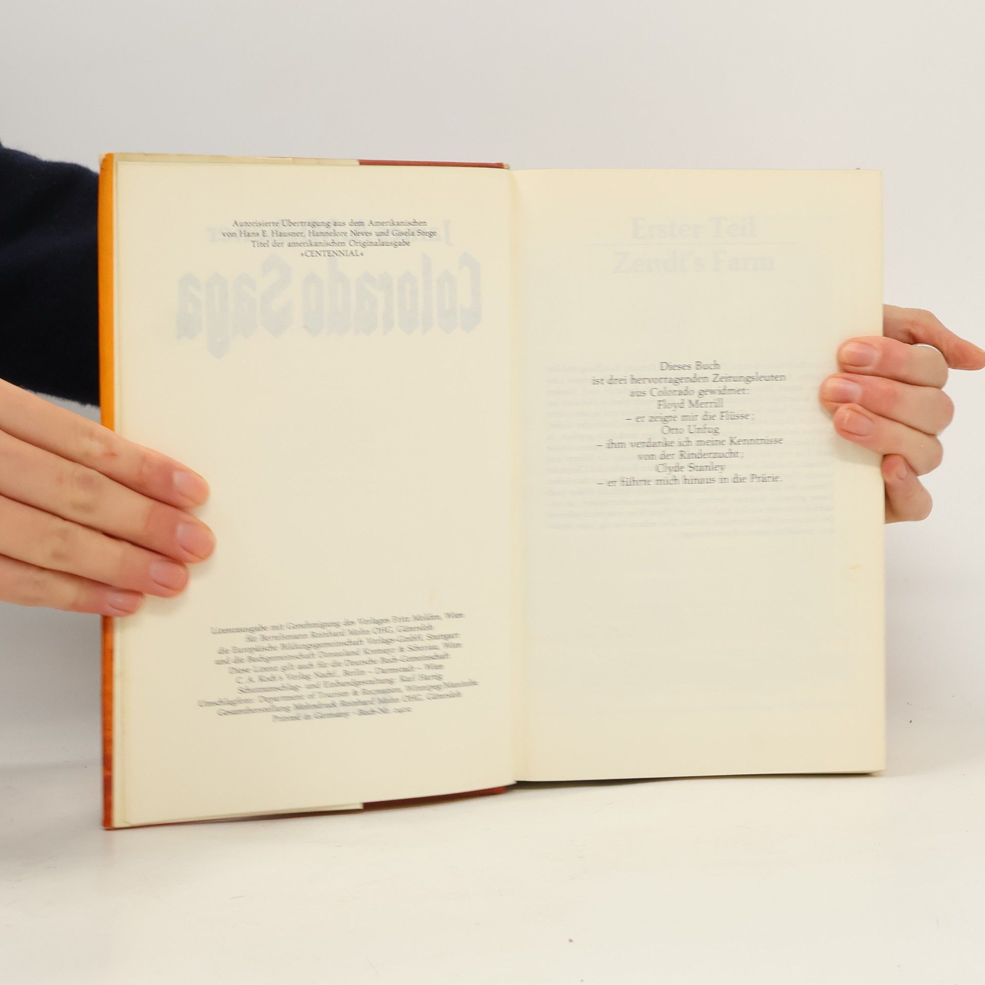 James A. Michener Colorado Saga