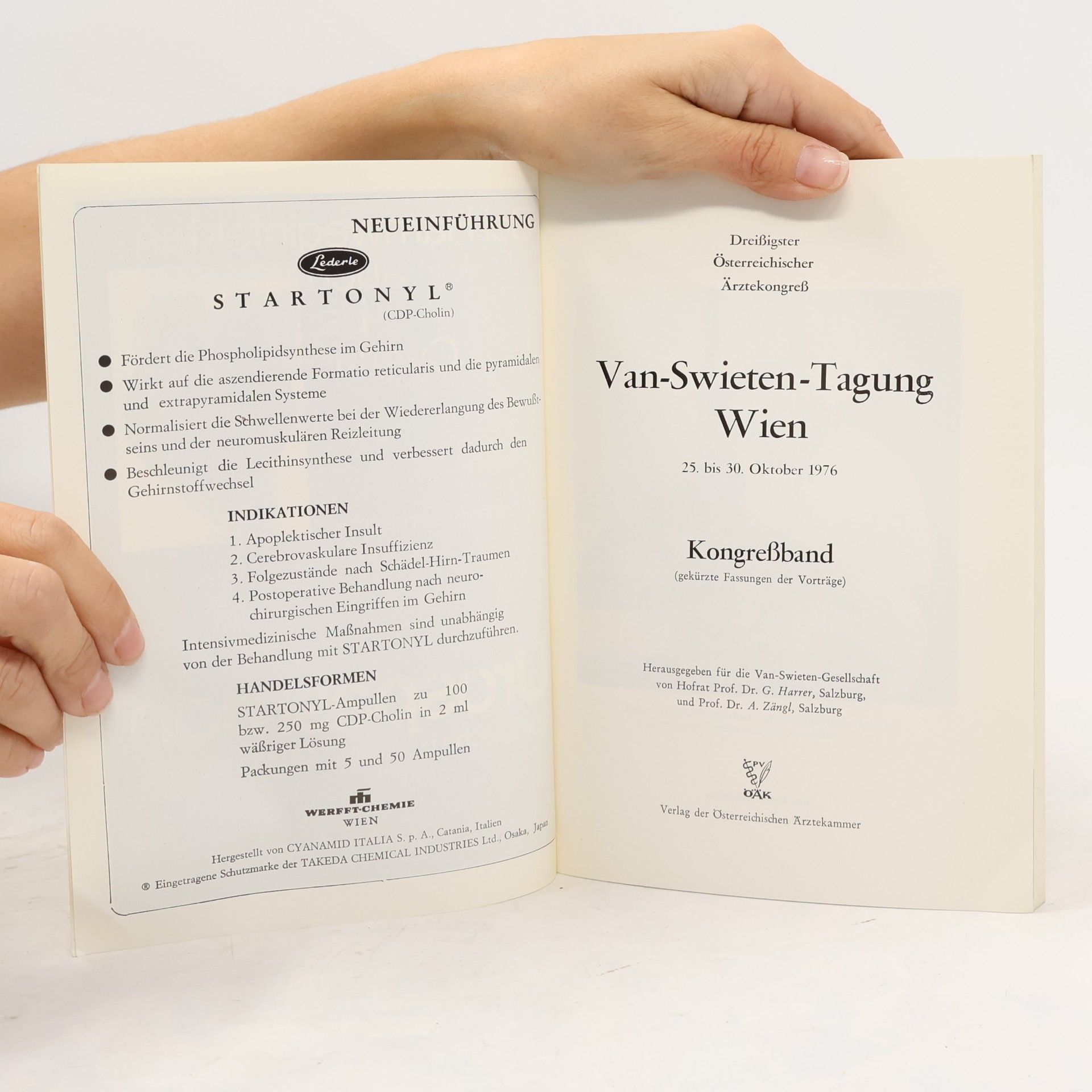 Various authors 30. Van Swieten-Tagung, Wien 1976