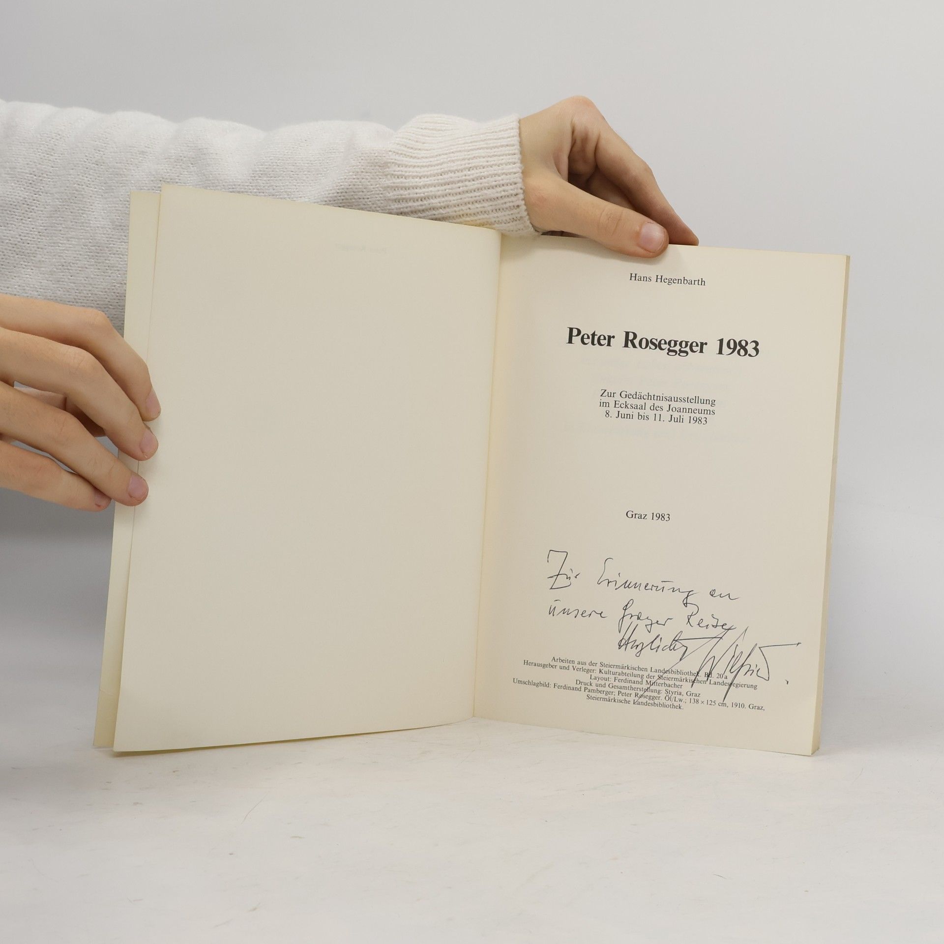 Hans Hegenbarth Peter Rosegger 1983