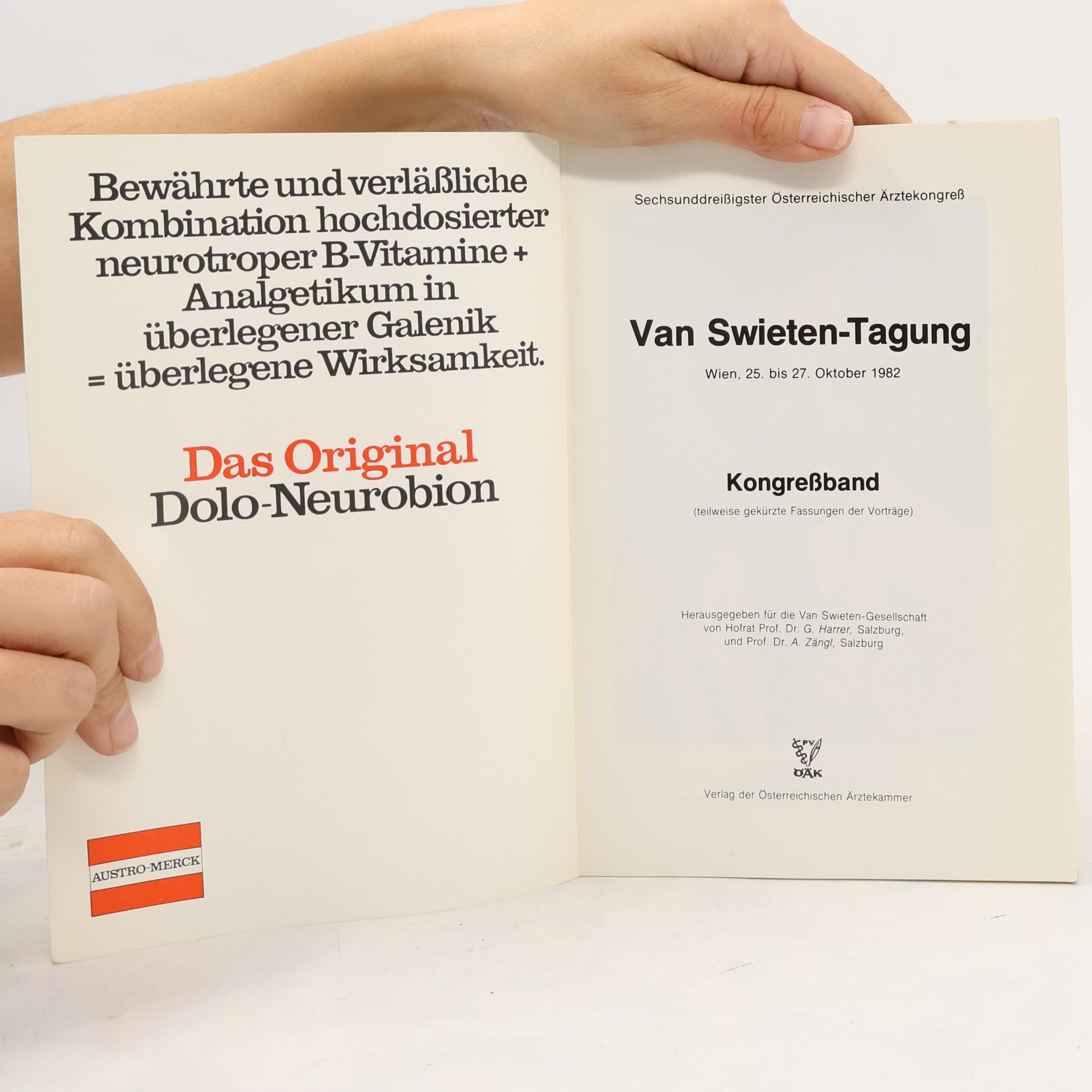 Various authors 36. Van Swieten Tagung 1982